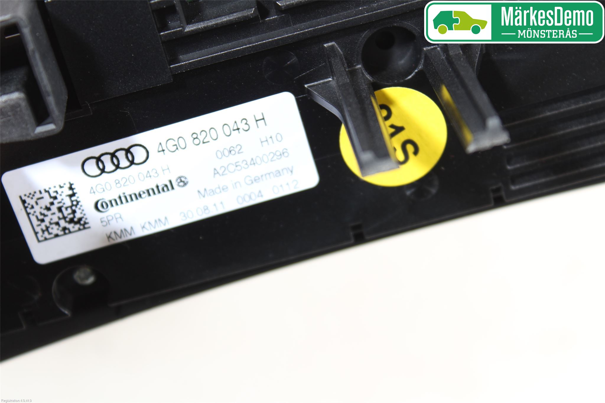 Audi A6/S6 4G 11-18 Ac Styrenhet Ac Manöveren