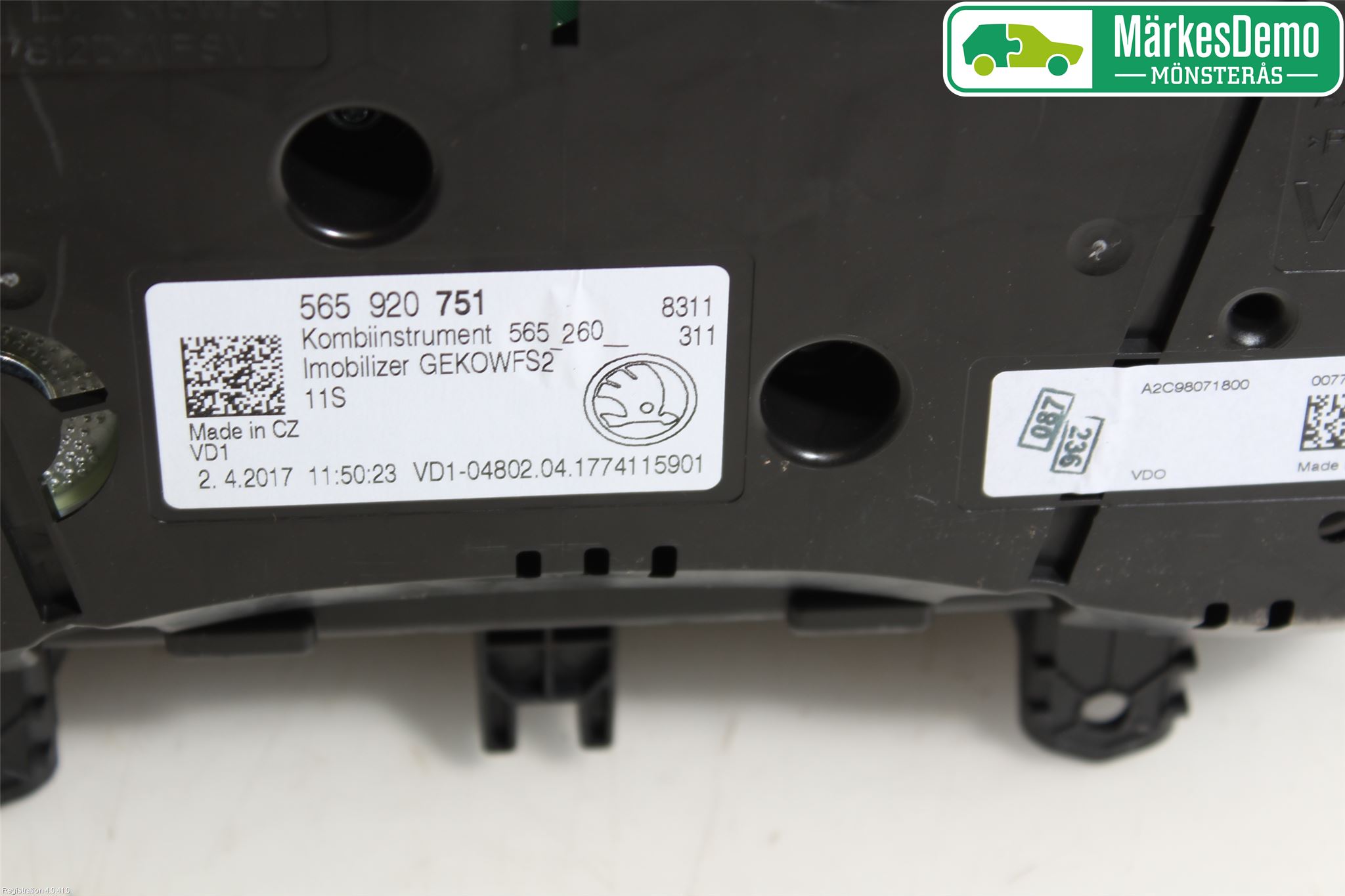 Skoda KODIAQ 17-24 Instrument Komb