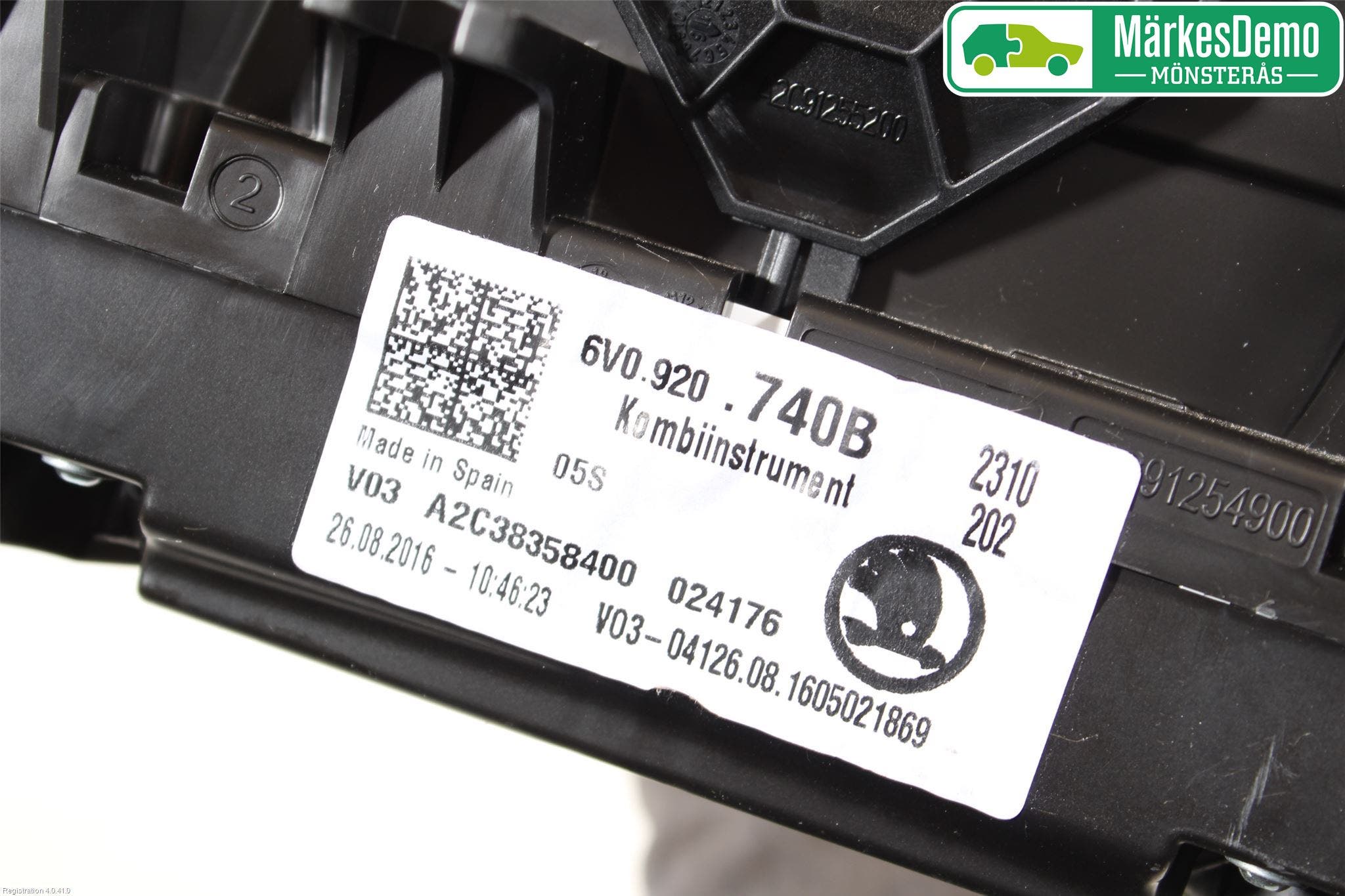 Skoda FABIA 15-21 Instrument Komb