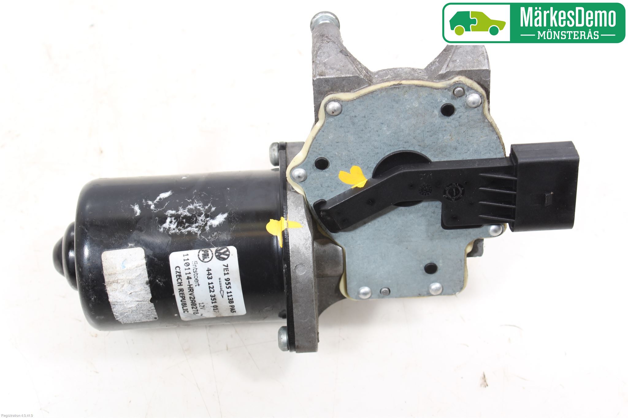 Volkswagen VW TRANSP/CARAVELLE (T5) 04-15 Torkarmotor Vindruta