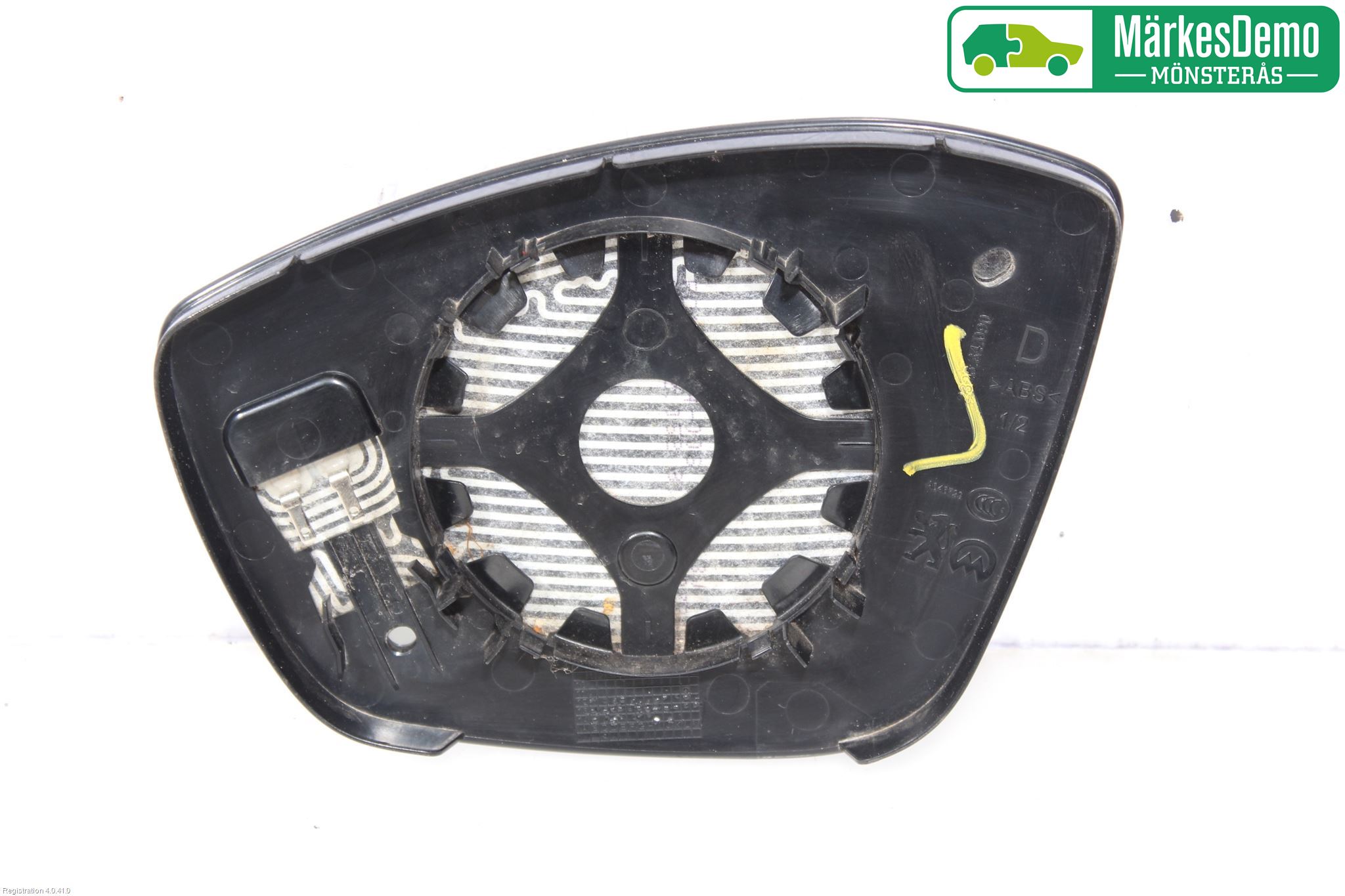 Peugeot 208 12-15 Spegelglas Hö