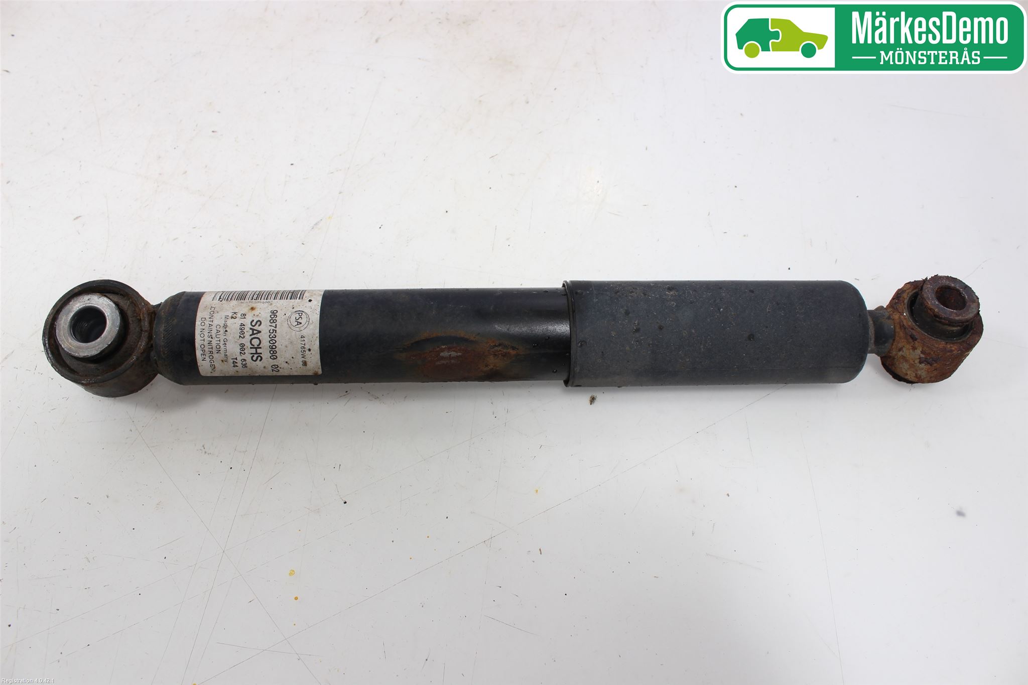 Peugeot PARTNER 08-15 Stötdämpare Bak