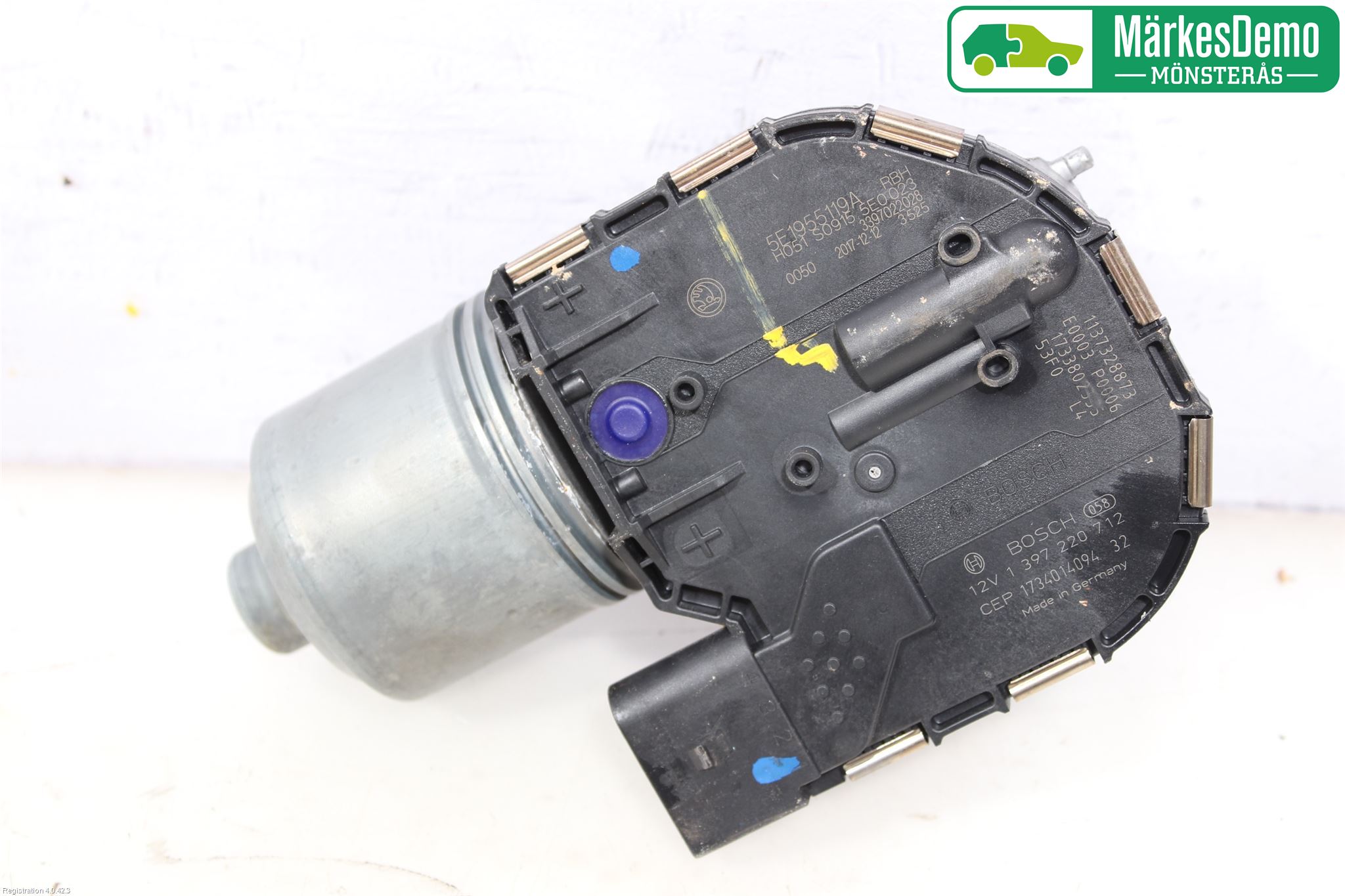 Skoda OCTAVIA (5E) 13-20 Torkarmotor Vindruta