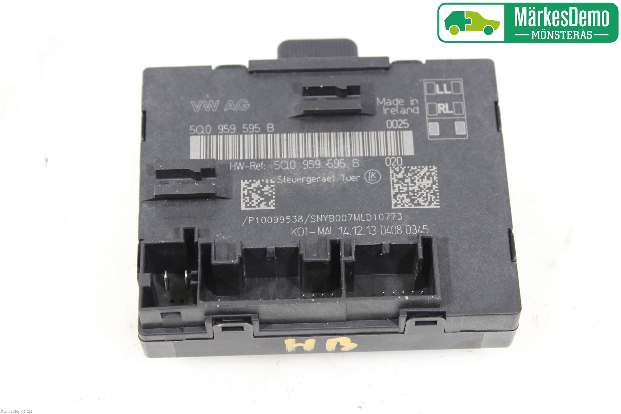 Audi A3/S3 8V 13-20 Styrenhet Dörr