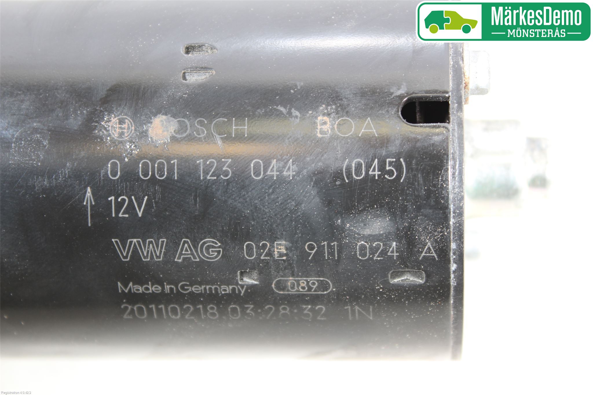 Skoda SUPERB 09-15 Startmotor Diesel