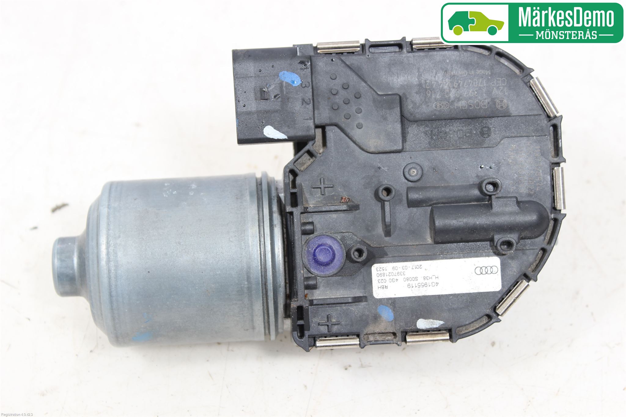 Audi A6/S6 4G 11-18 Torkarmotor Vindruta