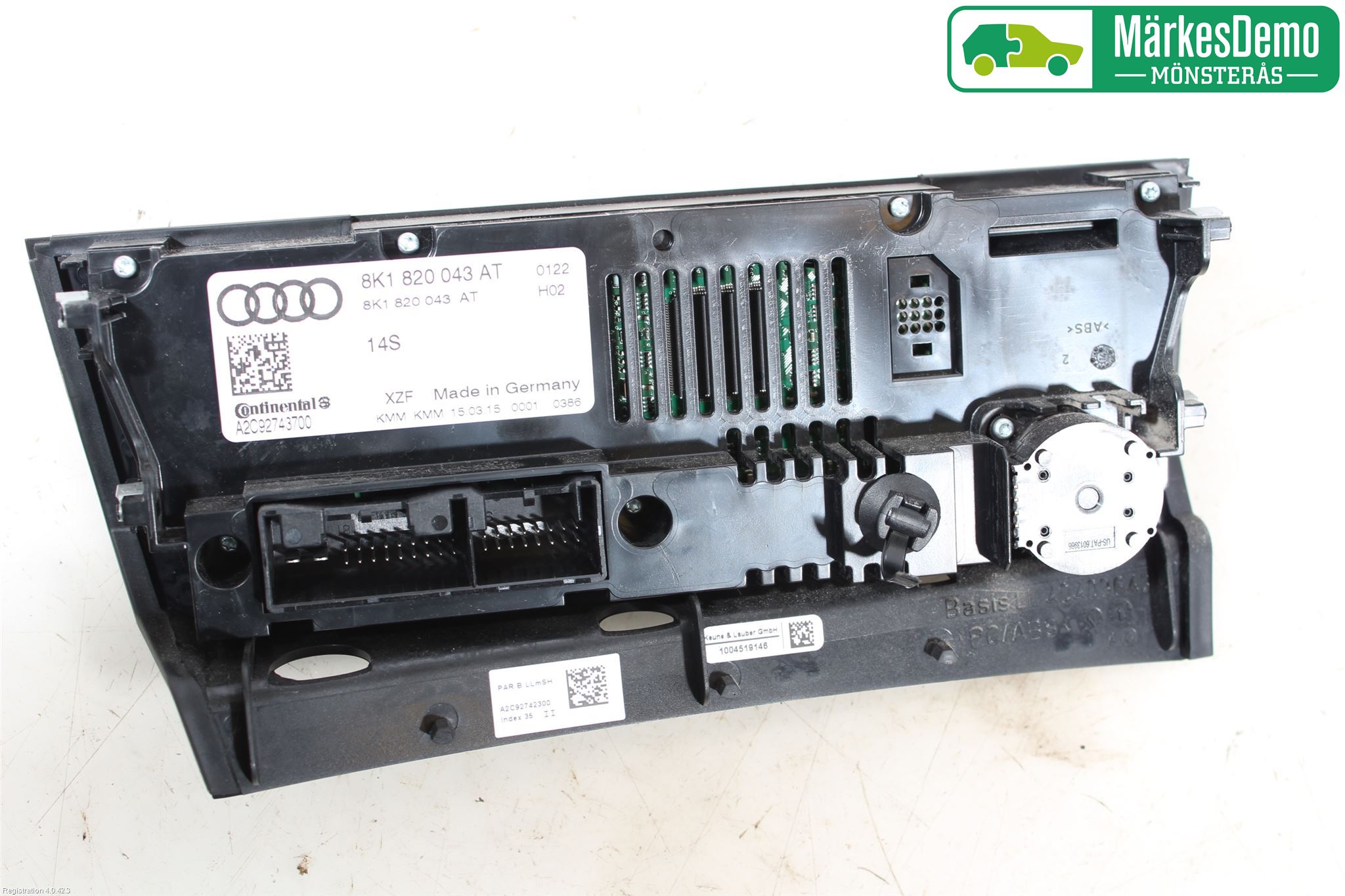 Audi A5 07-16 Ac Styrenhet Ac Manöveren