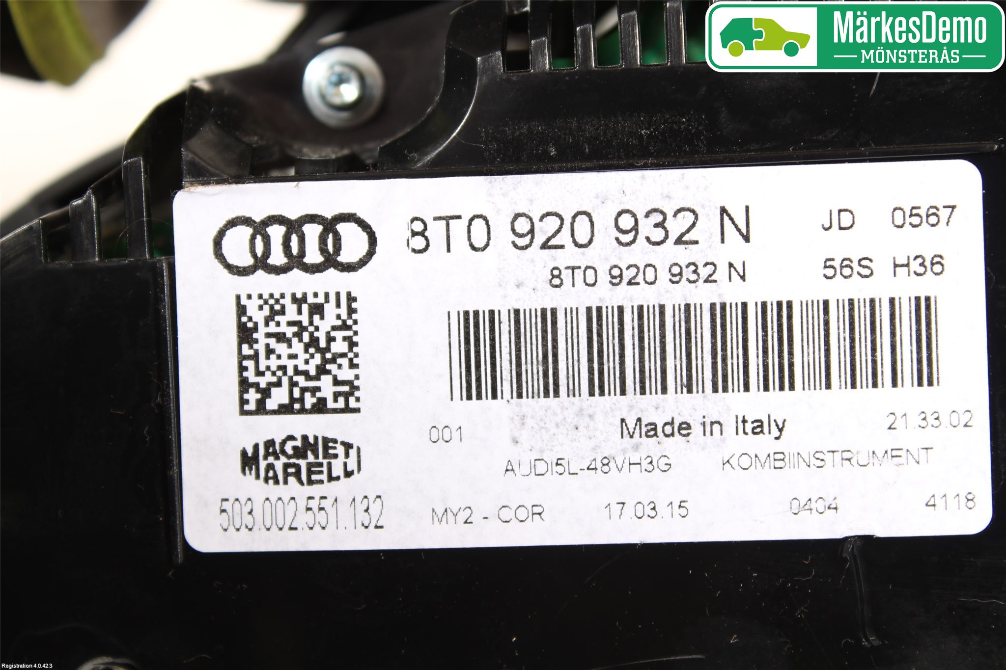 Audi A5 07-16 Instrument Komb