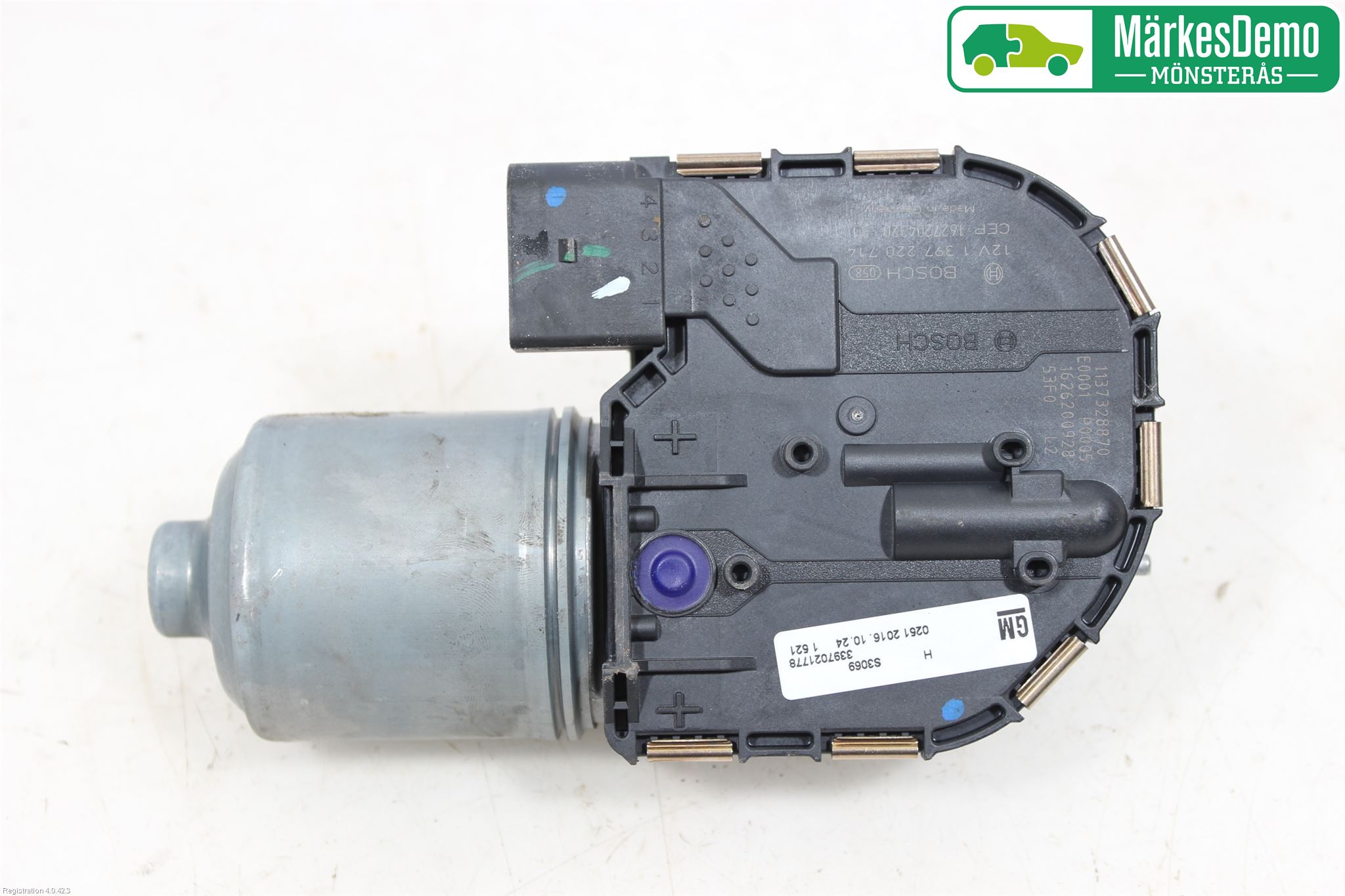 Opel ASTRA K 16-22 Torkarmotor Vindruta