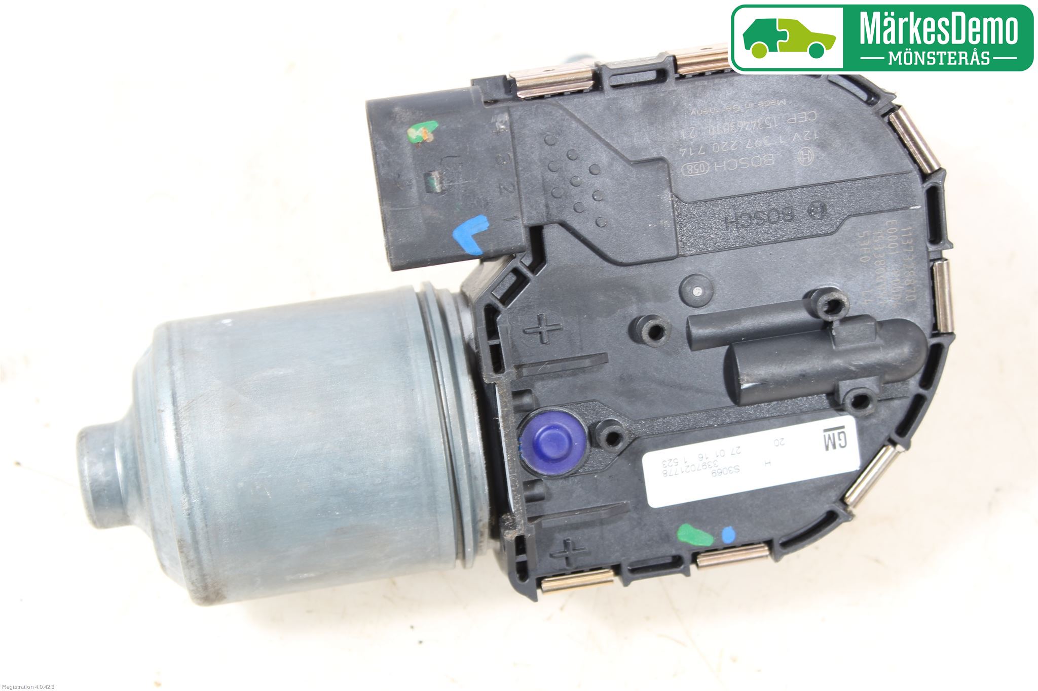 Opel ASTRA K 16-22 Torkarmotor Vindruta