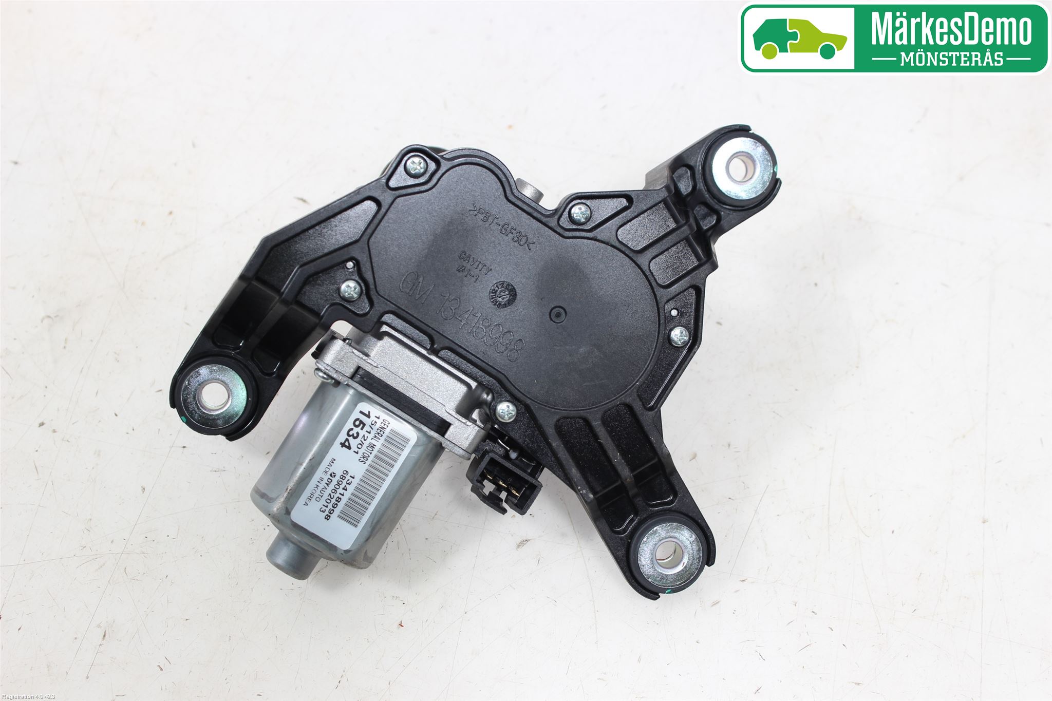Opel ASTRA K 16-22 Torkarmotor Baklucka