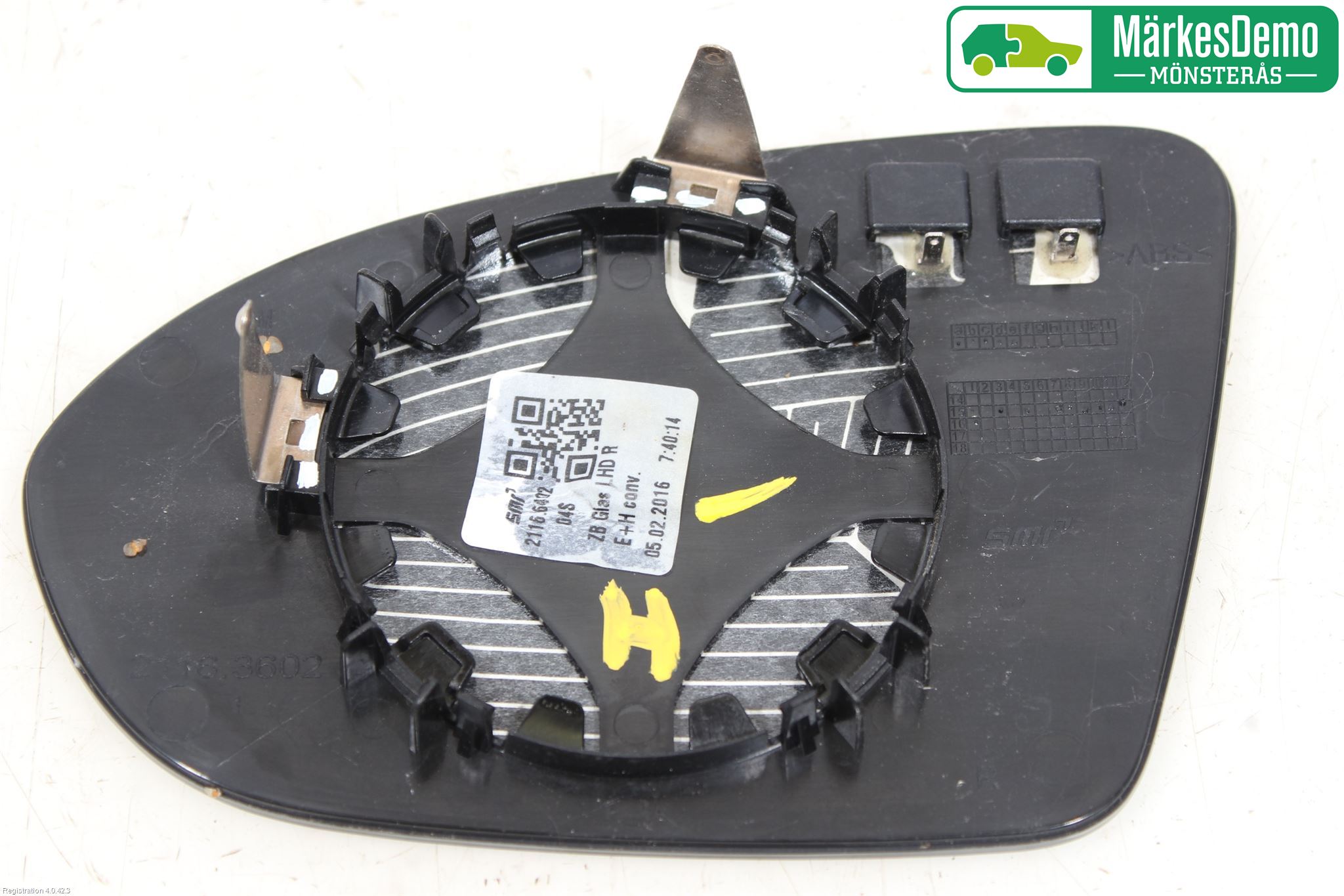 Opel ASTRA K 16-22 Spegelglas Hö