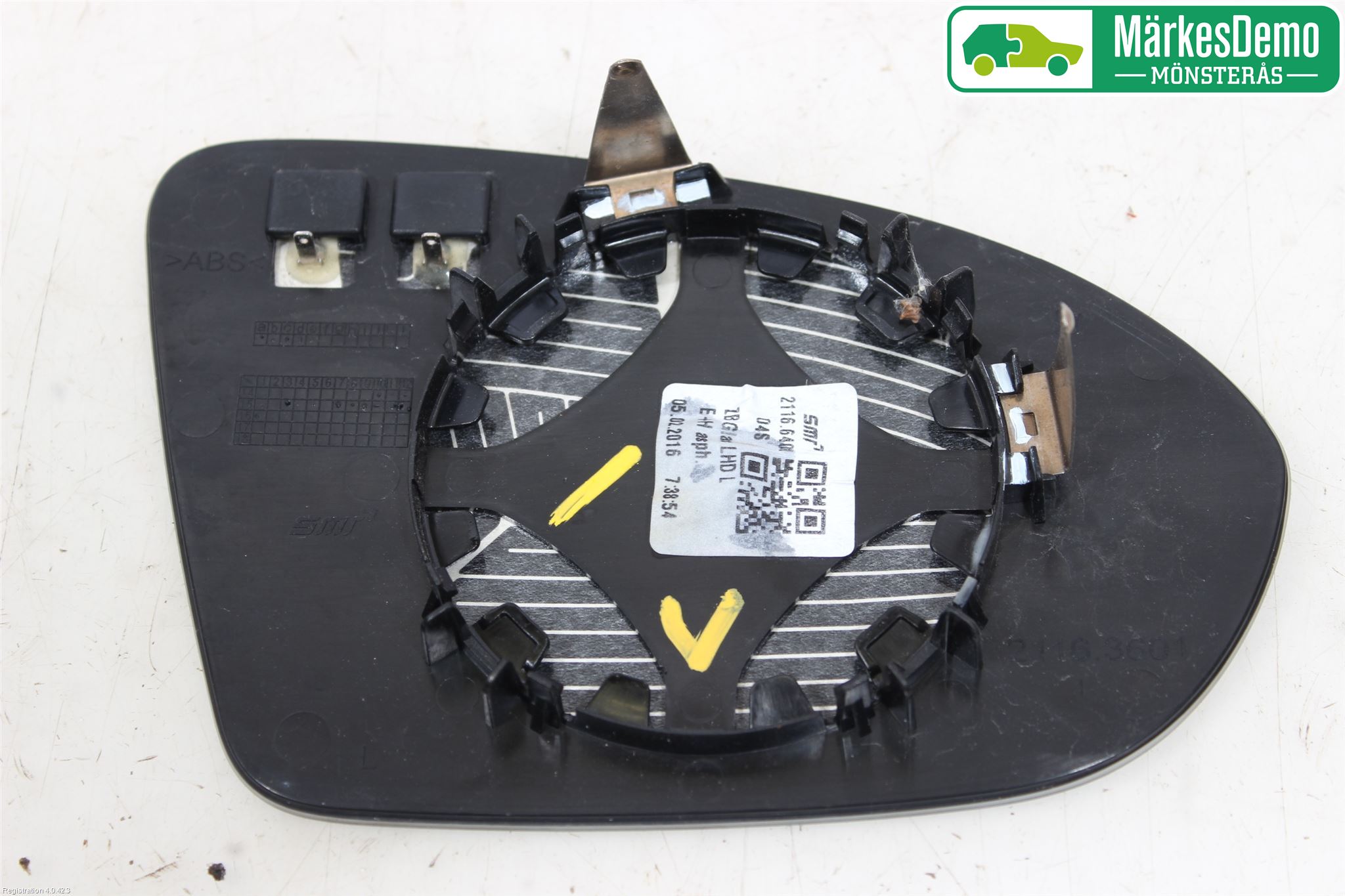 Opel ASTRA K 16-22 Spegelglas Vä