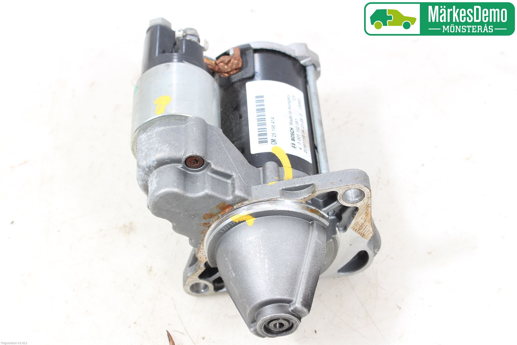 Opel CORSA E 15-19 Startmotor