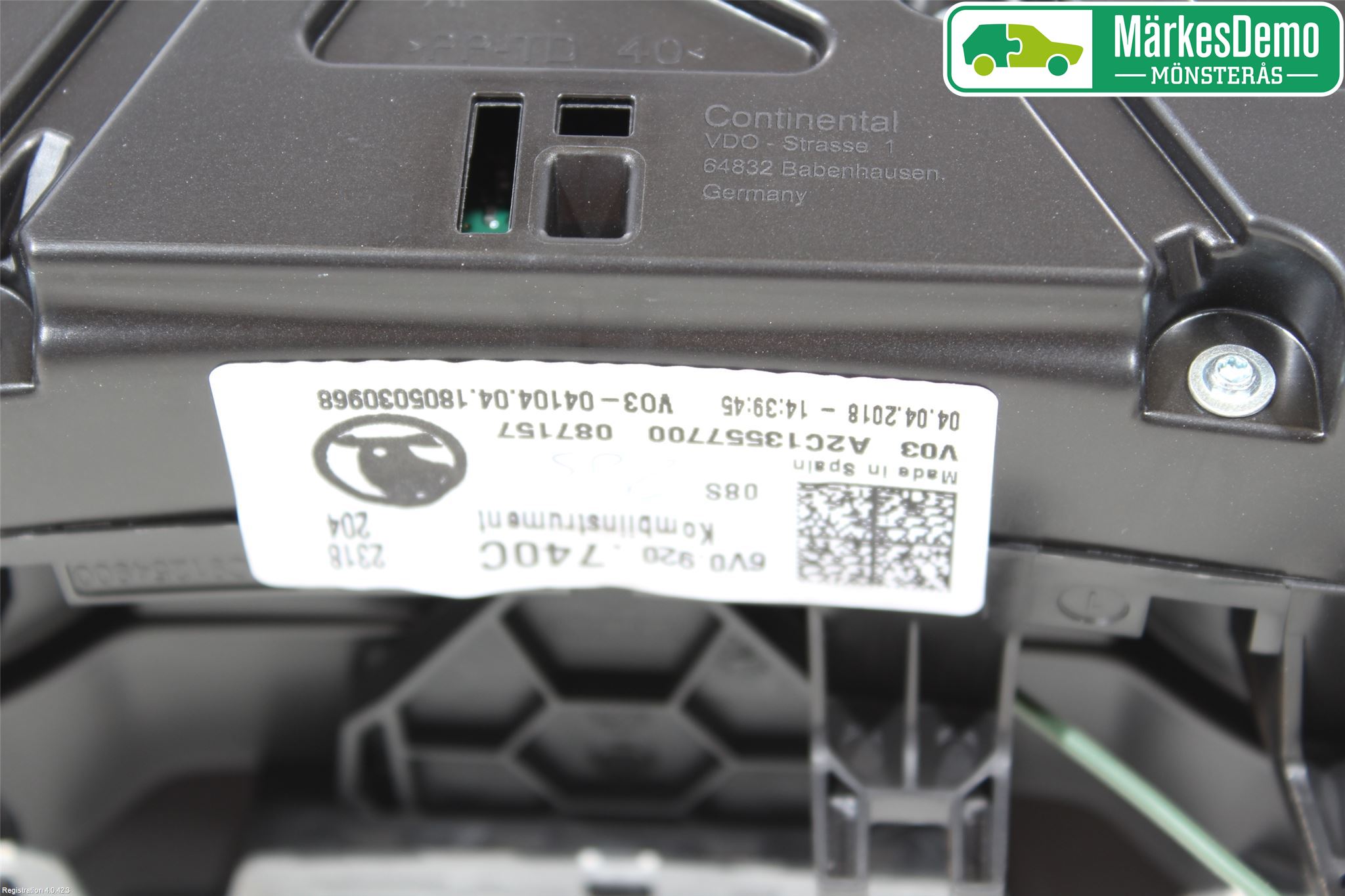 Skoda FABIA 15-21 Instrument Komb