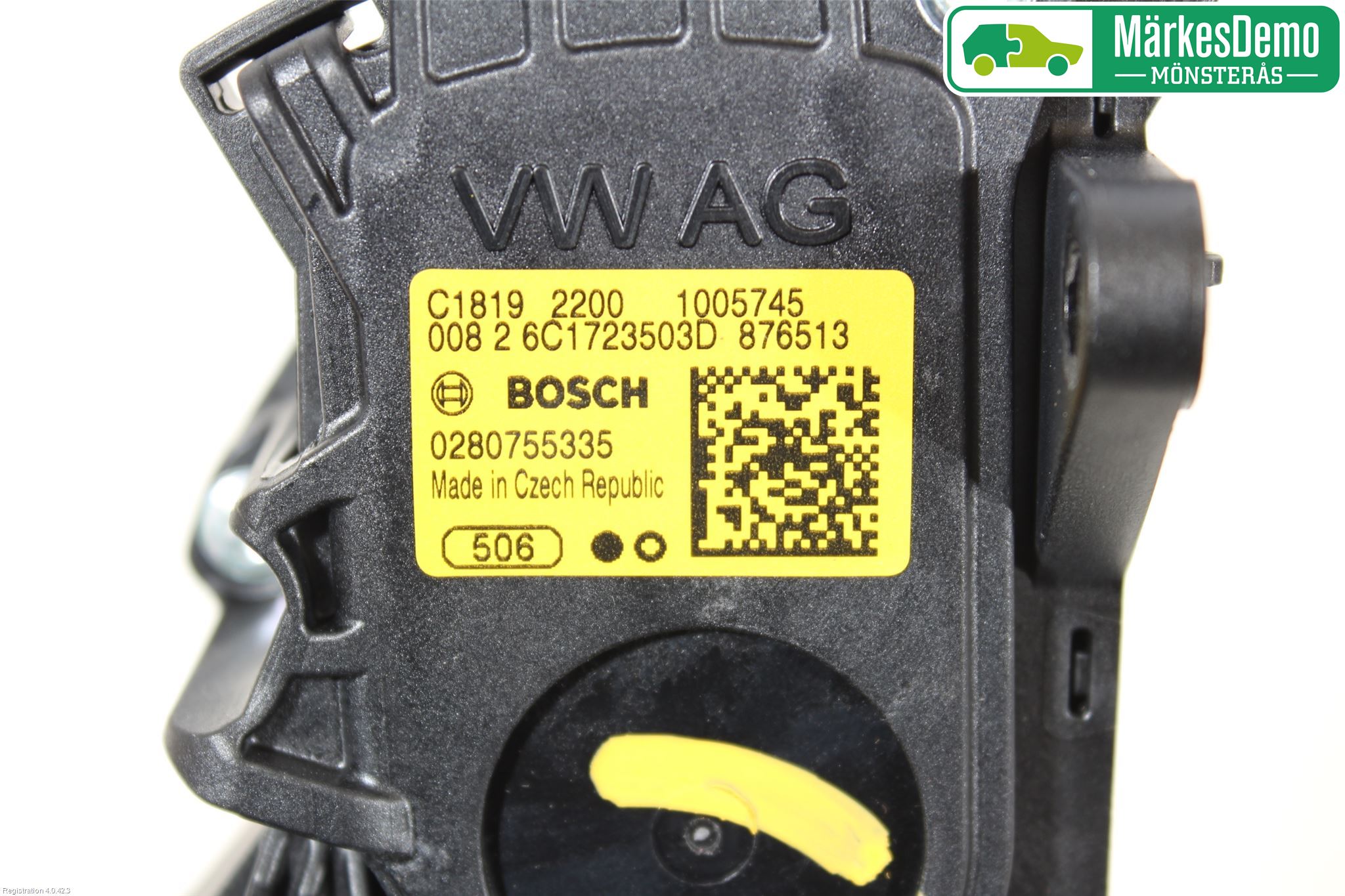 Skoda FABIA 15-21 Gaspedal