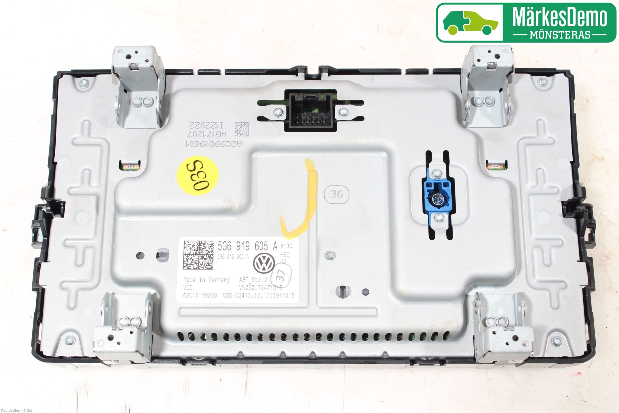 Volkswagen VW T-ROC 18- Multifunktionsdisplay