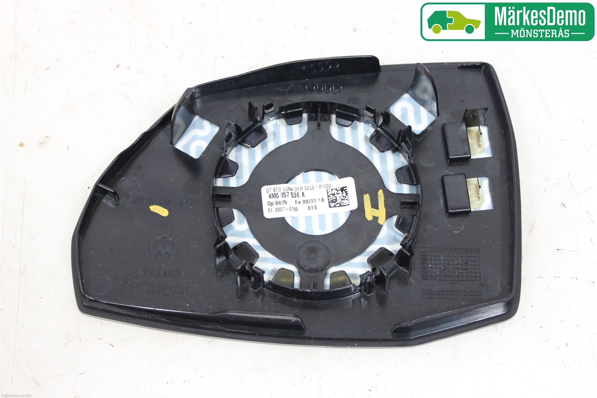 Audi Q7/SQ7 Spegelglas Hö