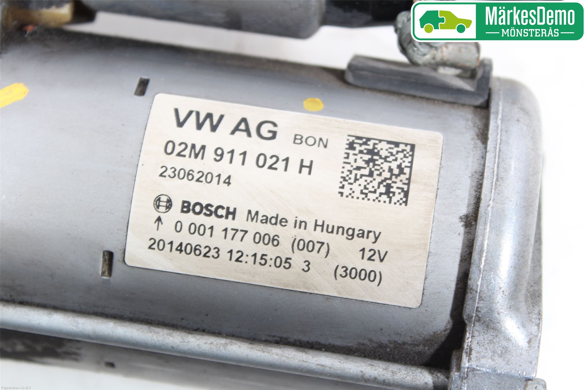 Volkswagen VW UP! / E-UP! Startmotor