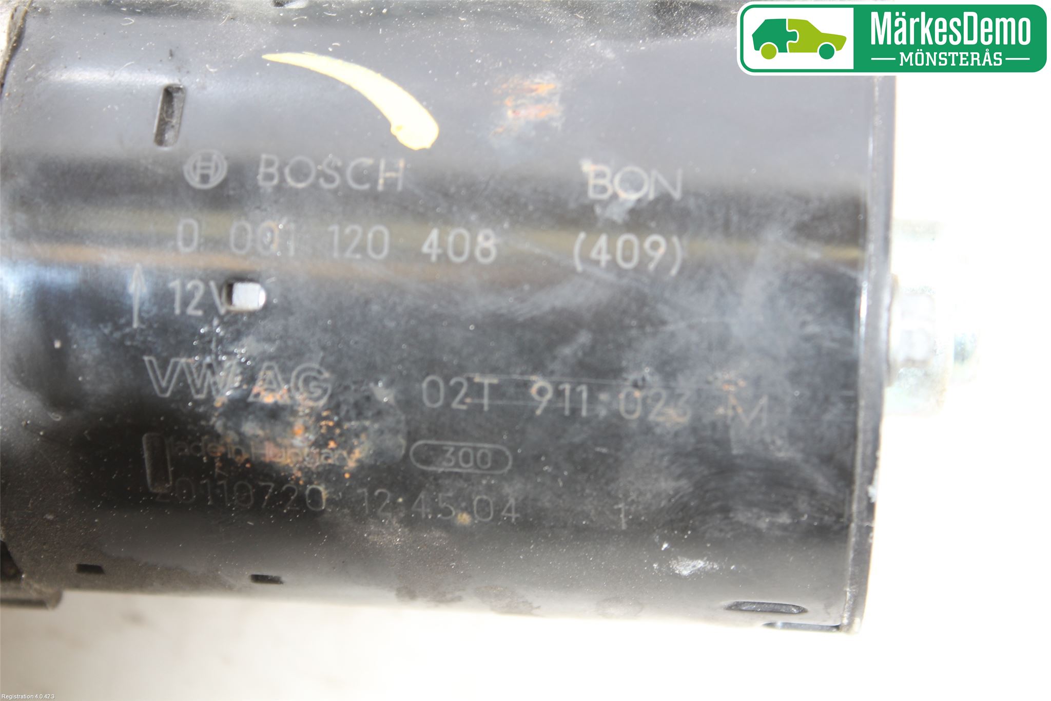 Volkswagen VW GOLF VI 09-13 Startmotor