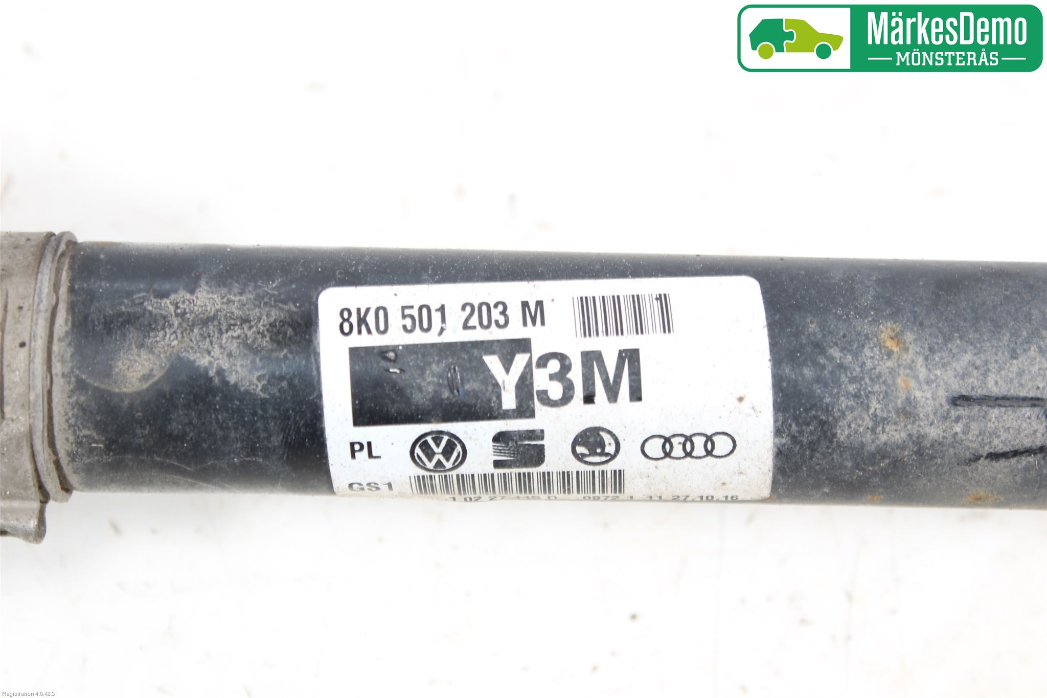 Audi A5 07-16 Drivaxel Bak Höger