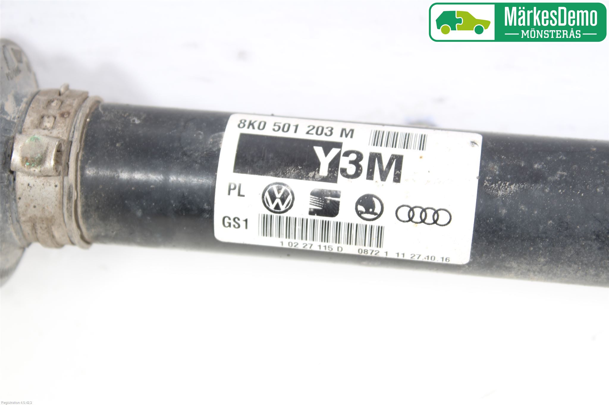 Audi A5 07-16 Drivaxel Bak Vänster