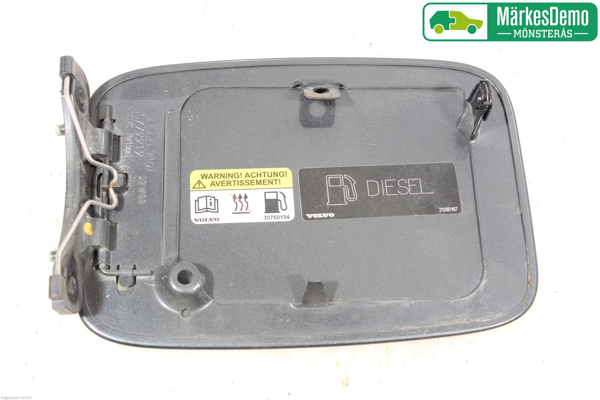 Volvo V50 08-12 Tanklucka