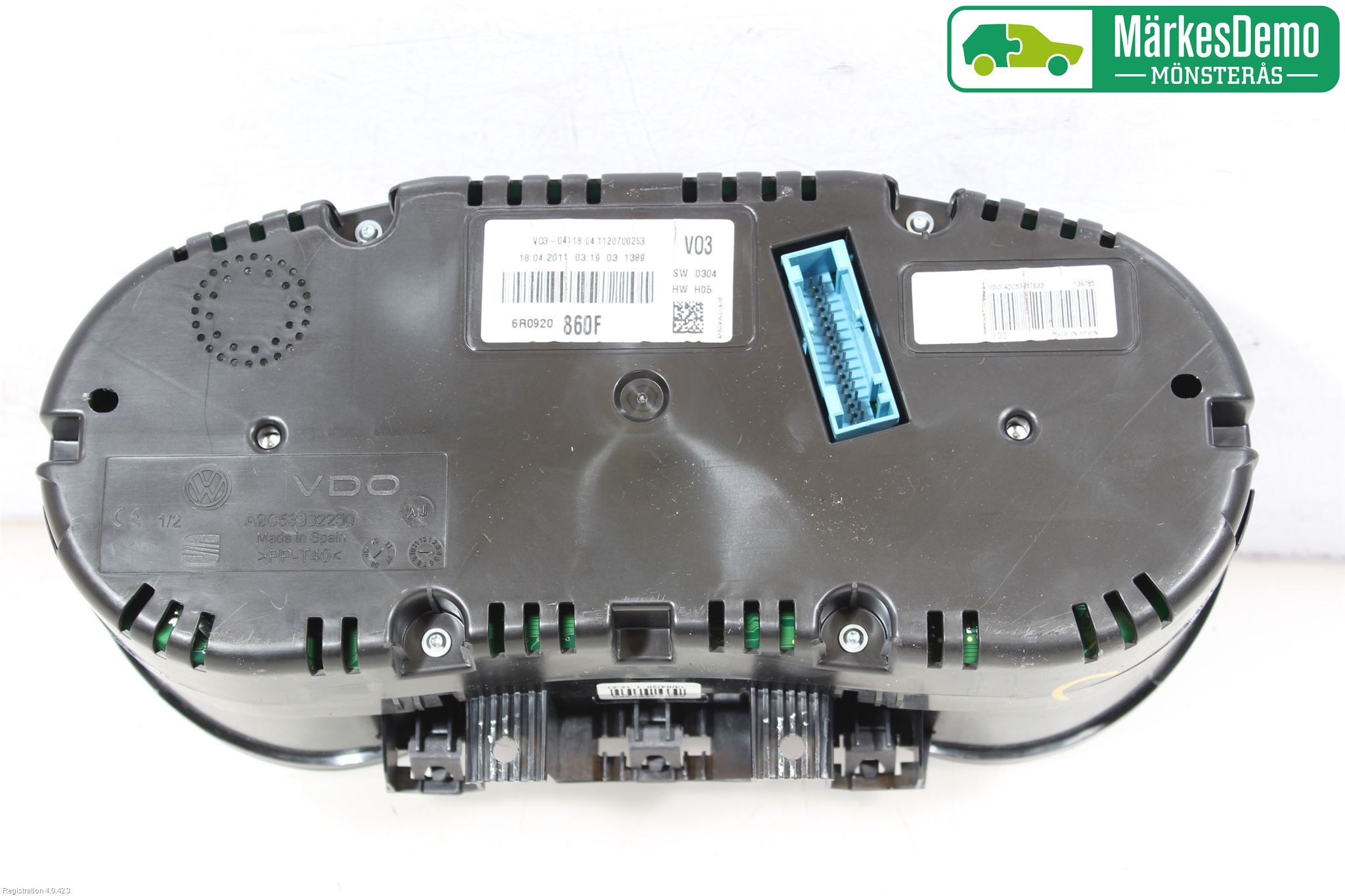 Volkswagen VW POLO 10-17 Instrument Komb
