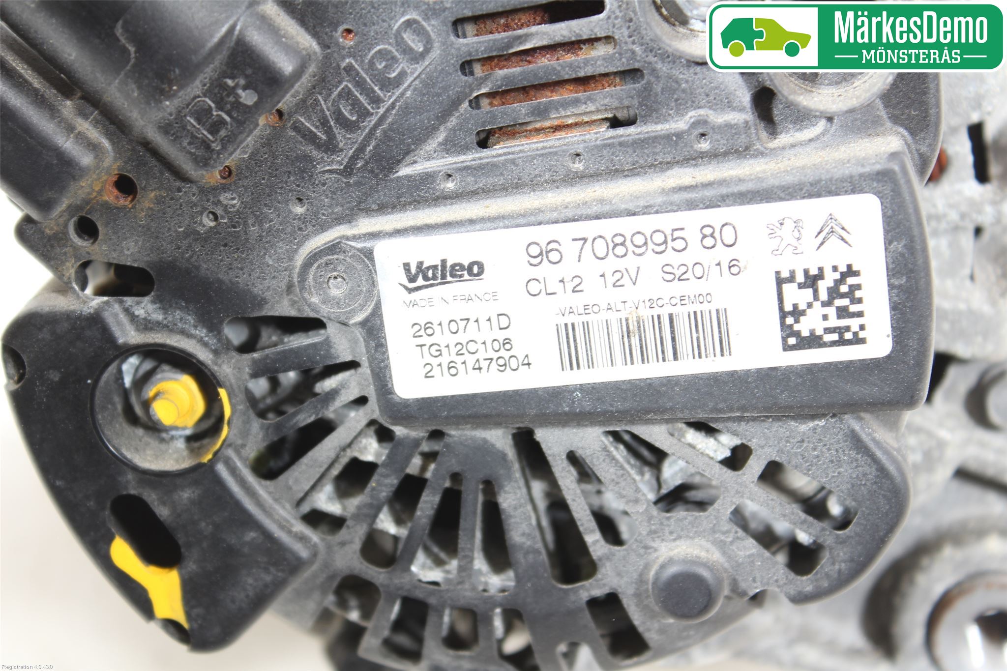 Peugeot 208 12-15 Generator