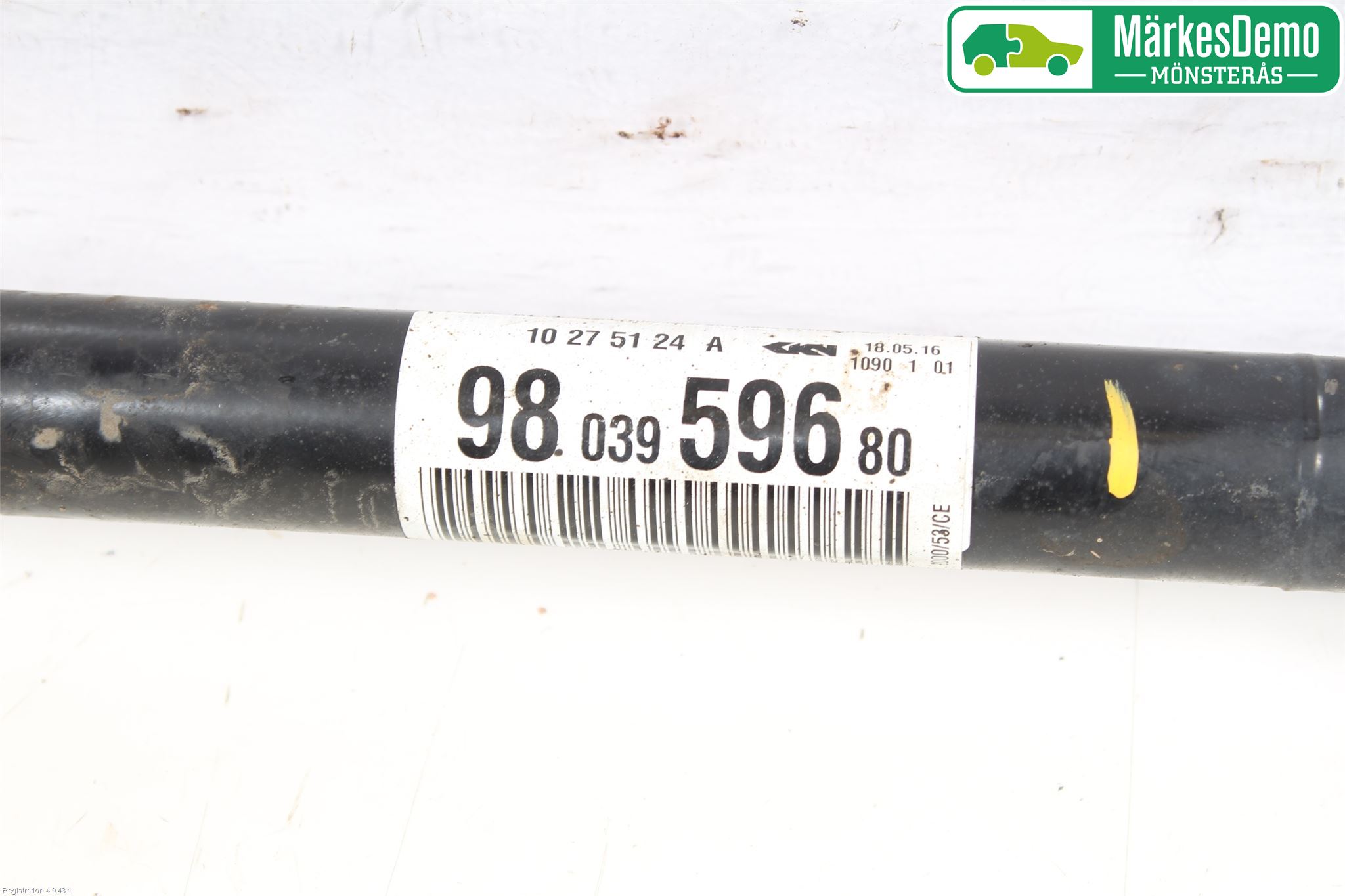 Peugeot 208 12-15 Drivaxel Fram Höger