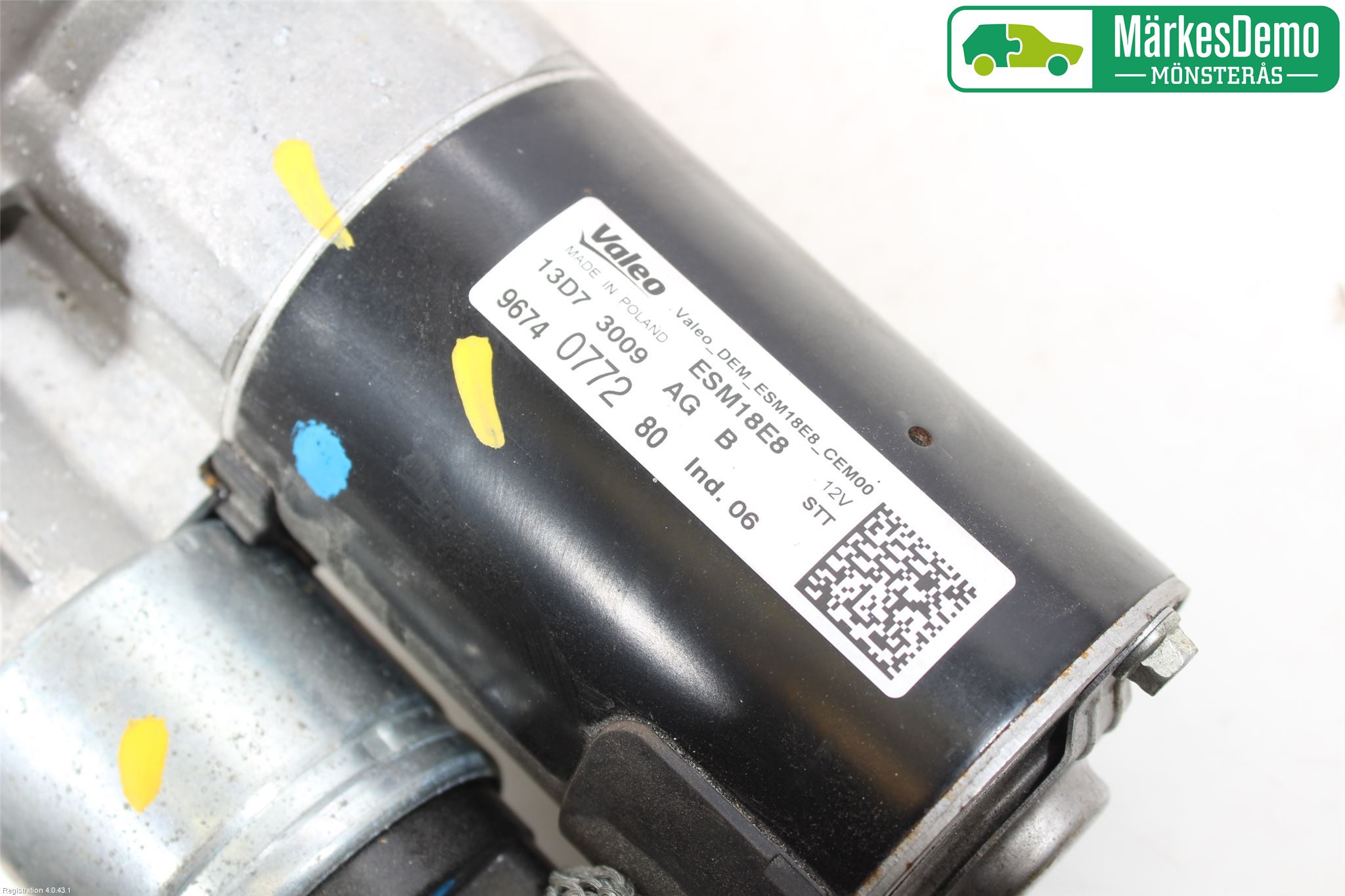 Peugeot 3008 17-24 Startmotor