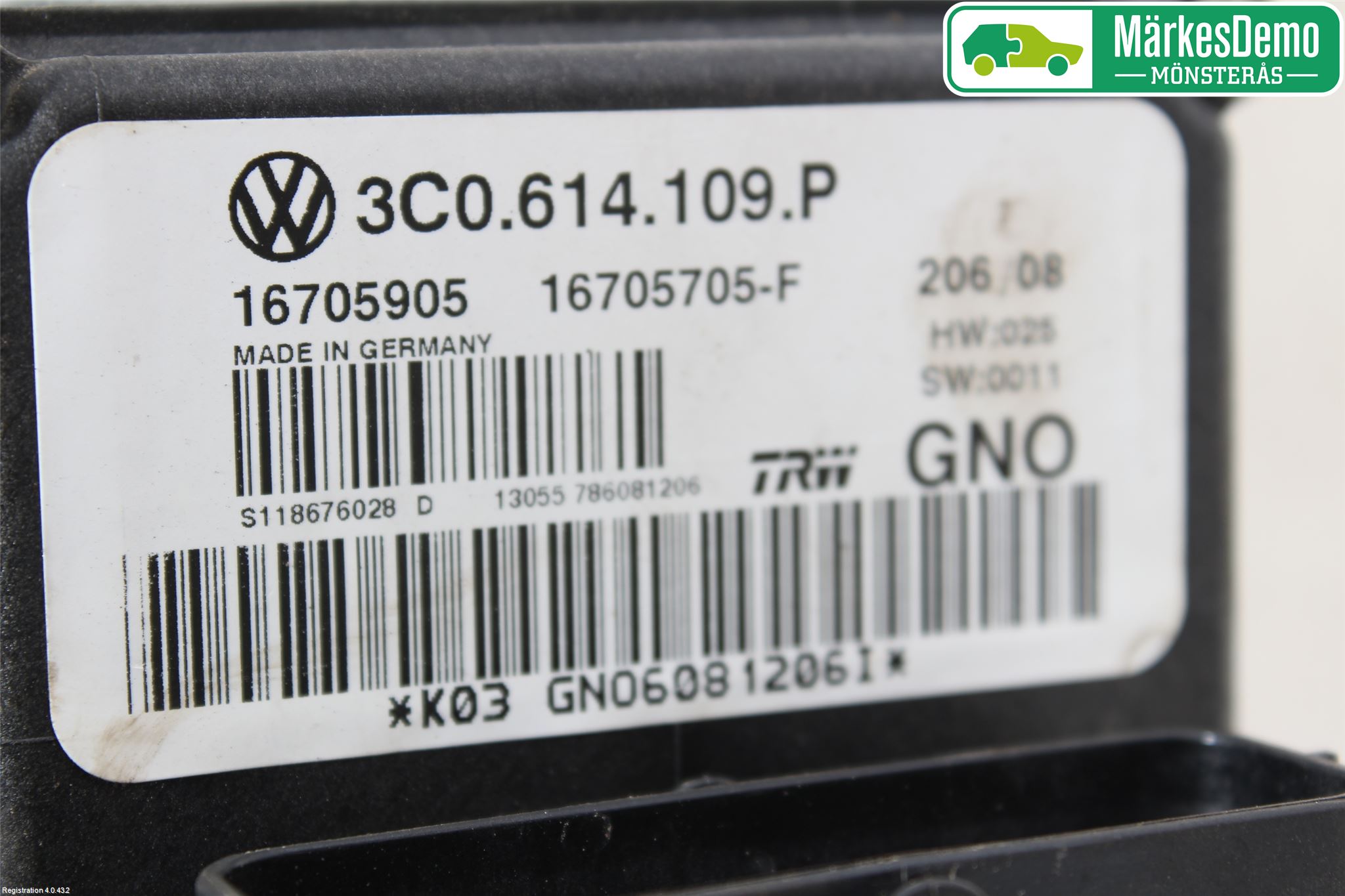 Volkswagen VW PASSAT 05-11 Abs Hydraulaggregat