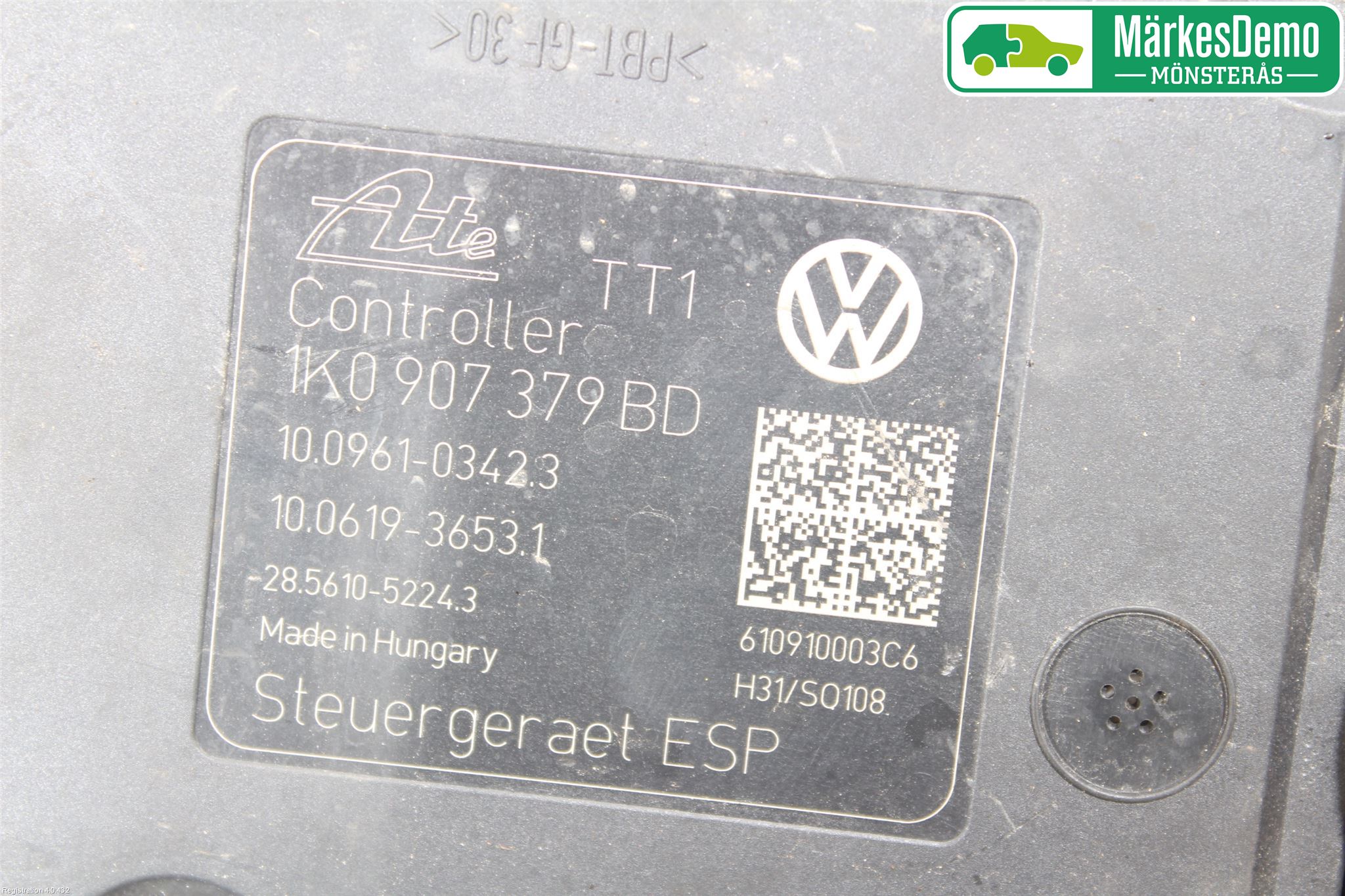 Volkswagen VW CADDY 11-15 Abs Hydraulaggregat