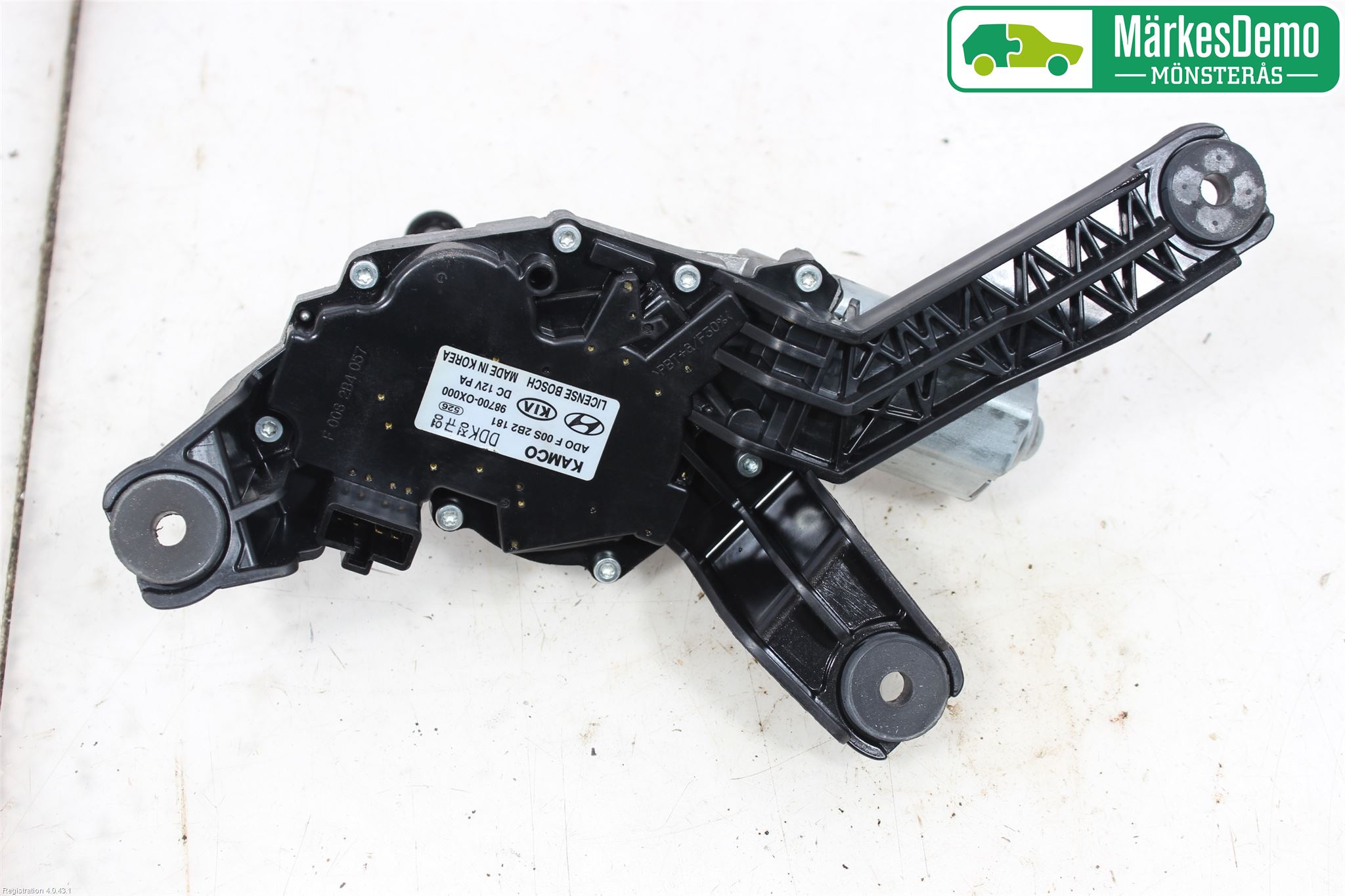 Hyundai i10 PA 08-13 Torkarmotor Baklucka