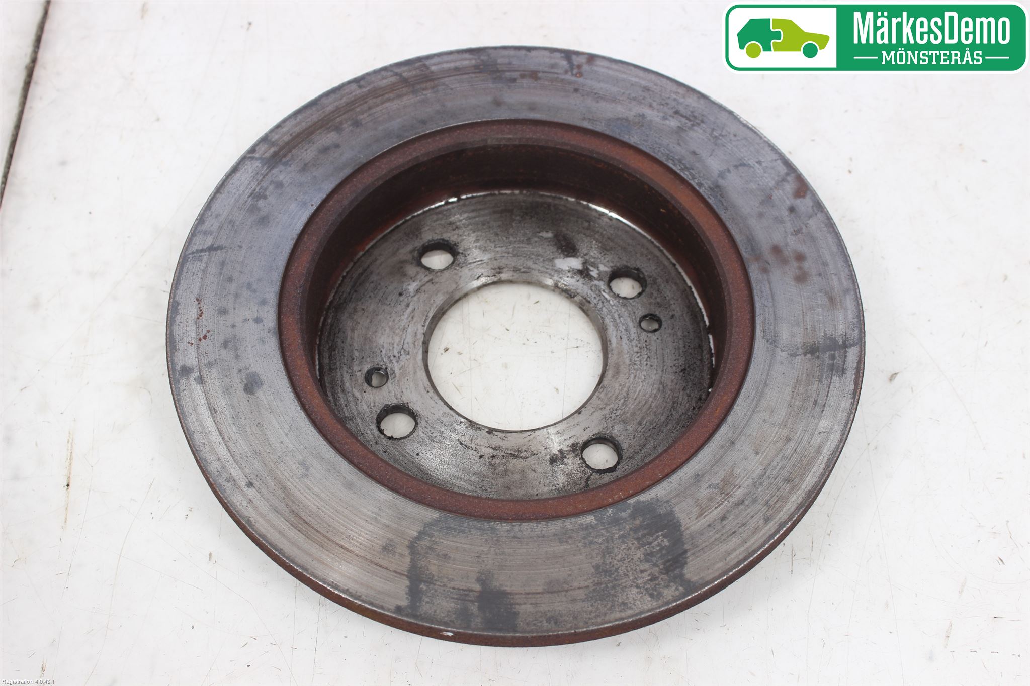 Hyundai i10 PA 08-13 Bromsskiva Bak