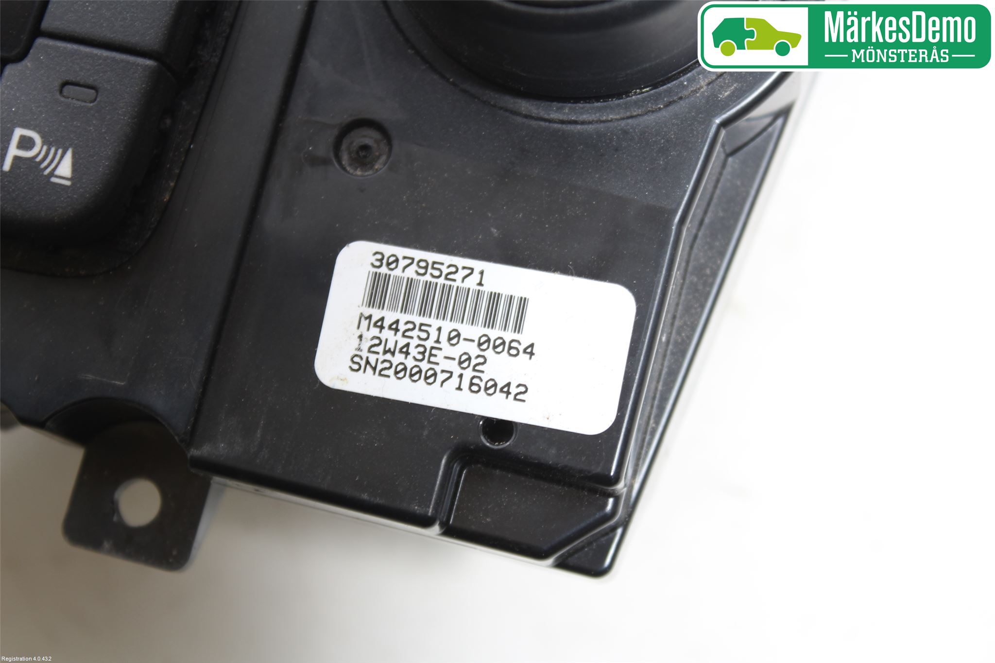 Volvo V70 08-13 Ac Styrenhet Ac Manöveren