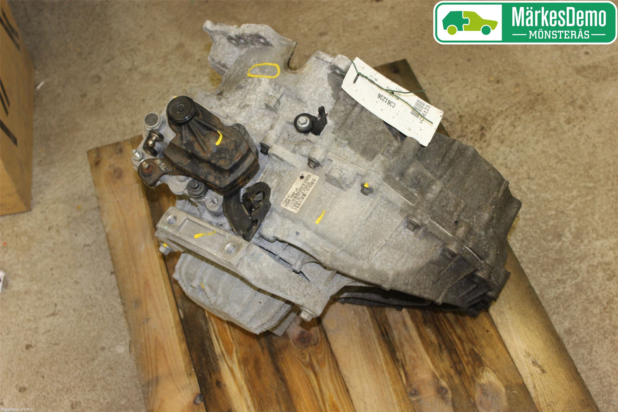 Volvo V70 08-13 Växellåda Man 6 Vxl