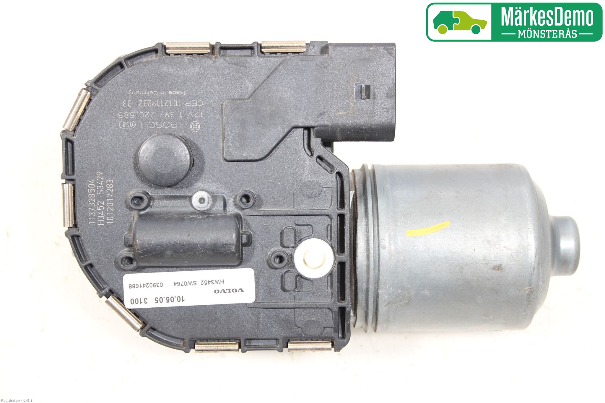 Volvo V50 08-12 Torkarmotor Vindruta