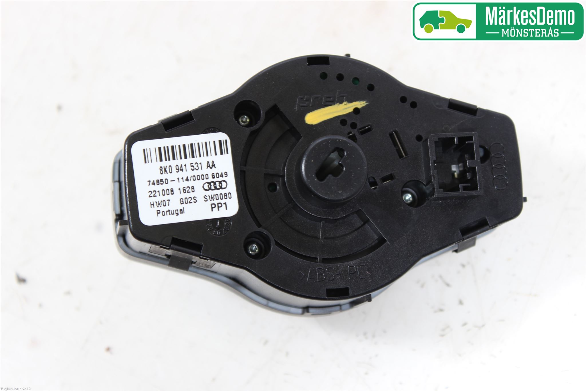 Audi A4/S4 08-11 Strömställare Ljus