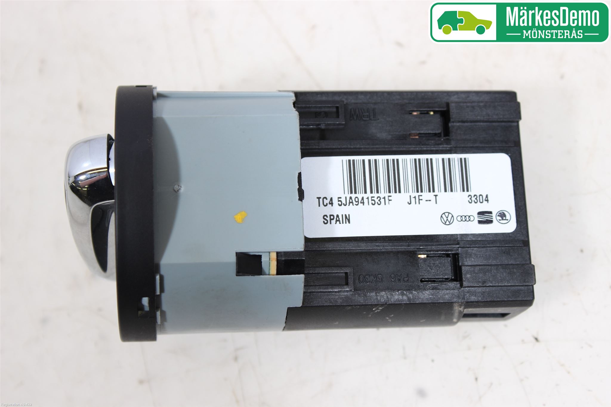 Skoda RAPID Strömställare Ljus