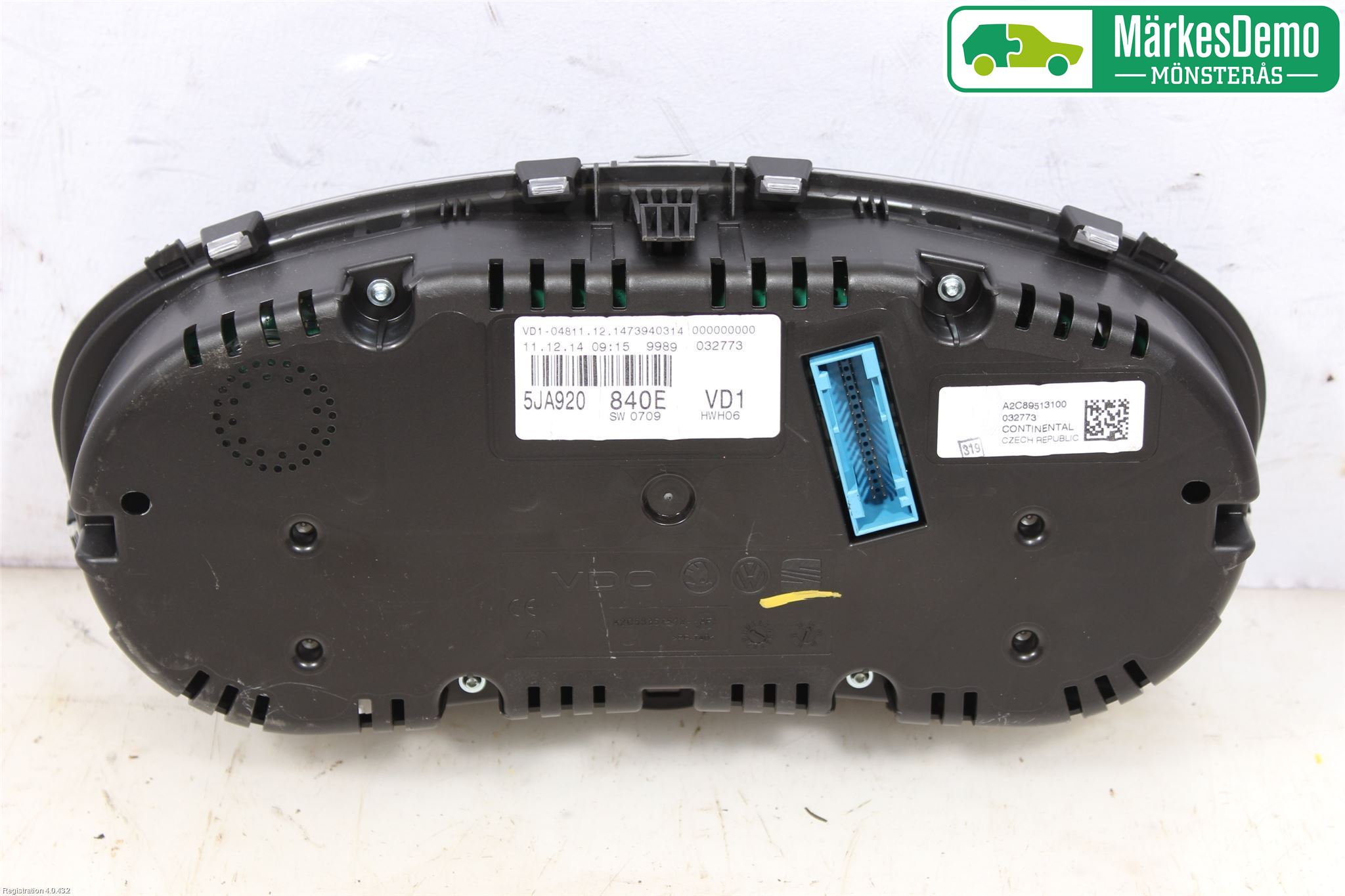 Skoda RAPID Instrument Komb
