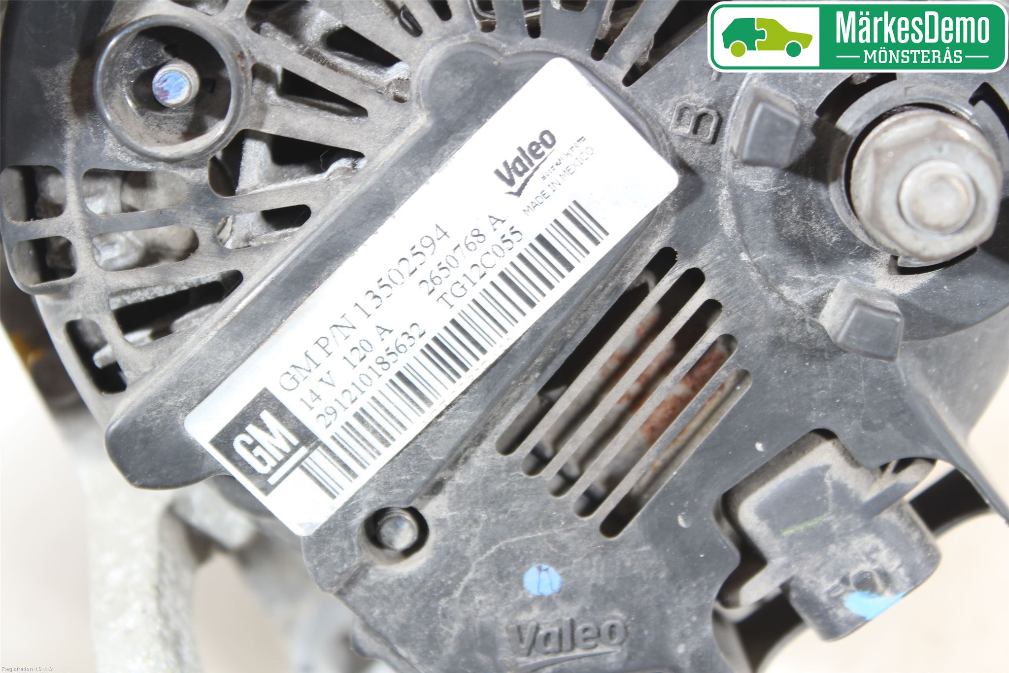 Opel ASTRA J 10-15 Generator