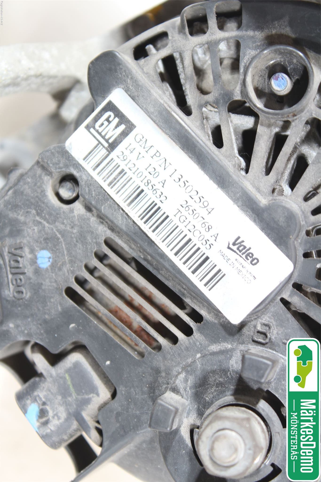 Opel ASTRA J 10-15 Generator