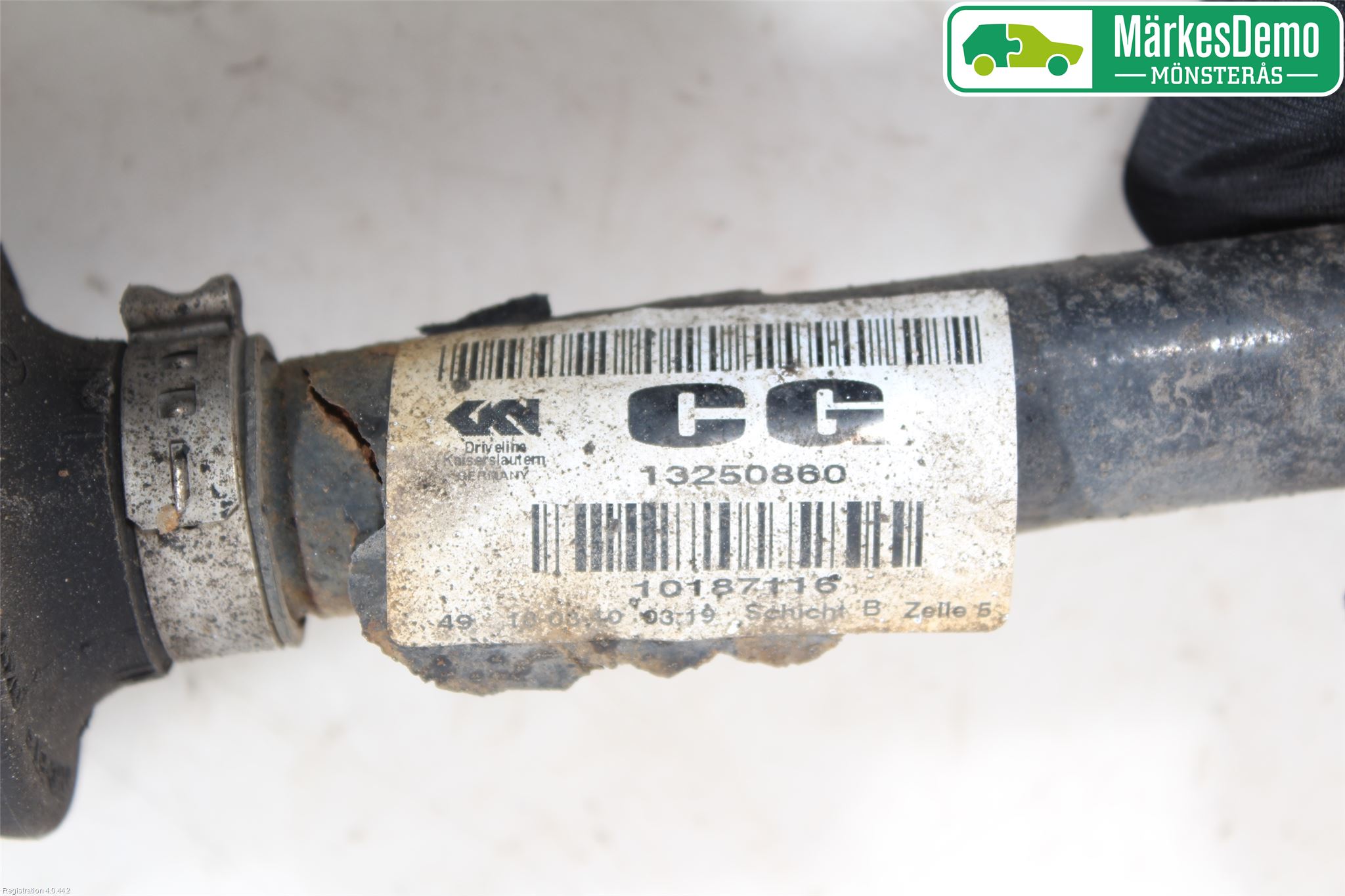 Opel ASTRA J 10-15 Drivaxel Fram Vänster