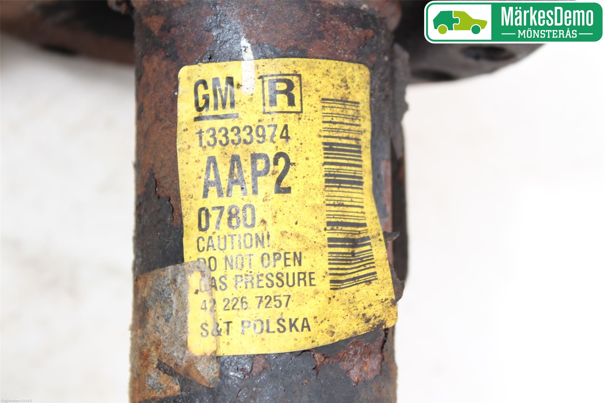 Opel ASTRA J 10-15 Fjäderben Fram Höger