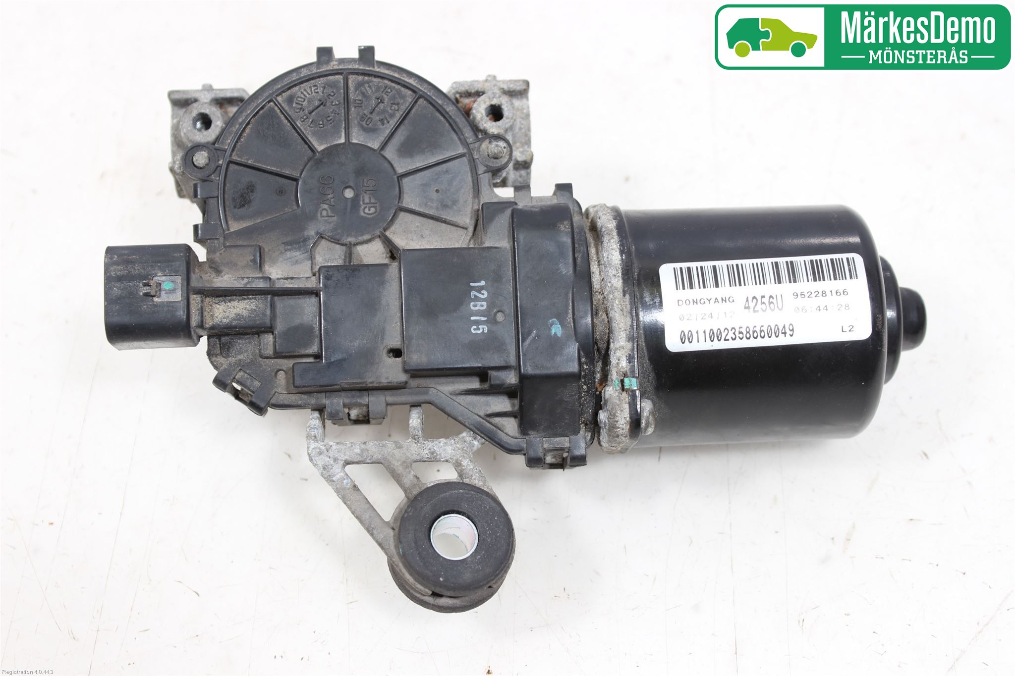 GM CHEVROLET SPARK Torkarmotor Vindruta