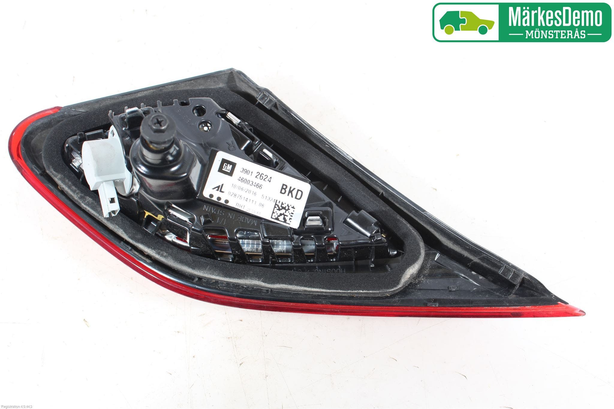 Opel CORSA E 15-19 Bakljus Lucka Hö