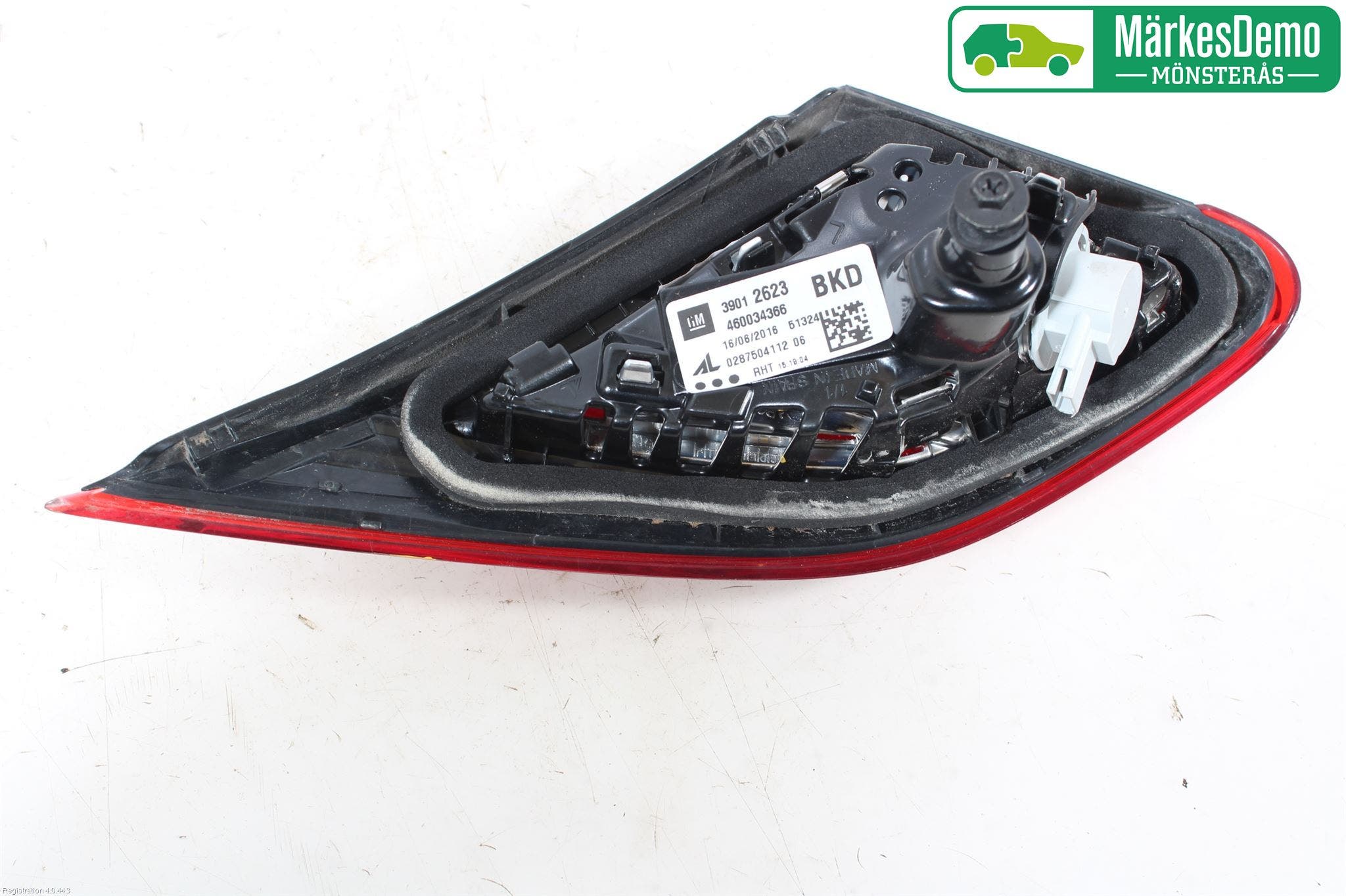 Opel CORSA E 15-19 Bakljus Lucka Vä