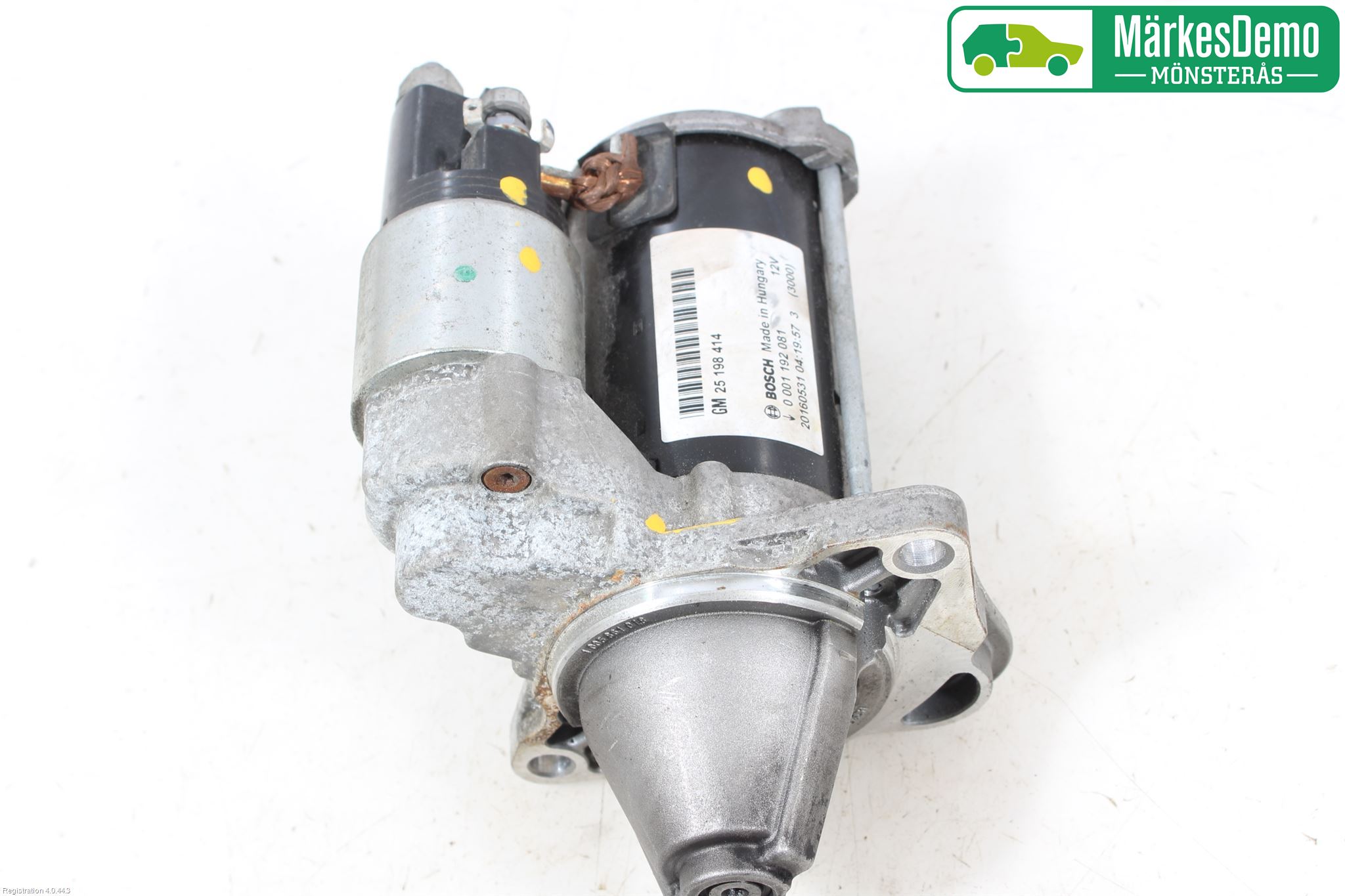 Opel CORSA E 15-19 Startmotor