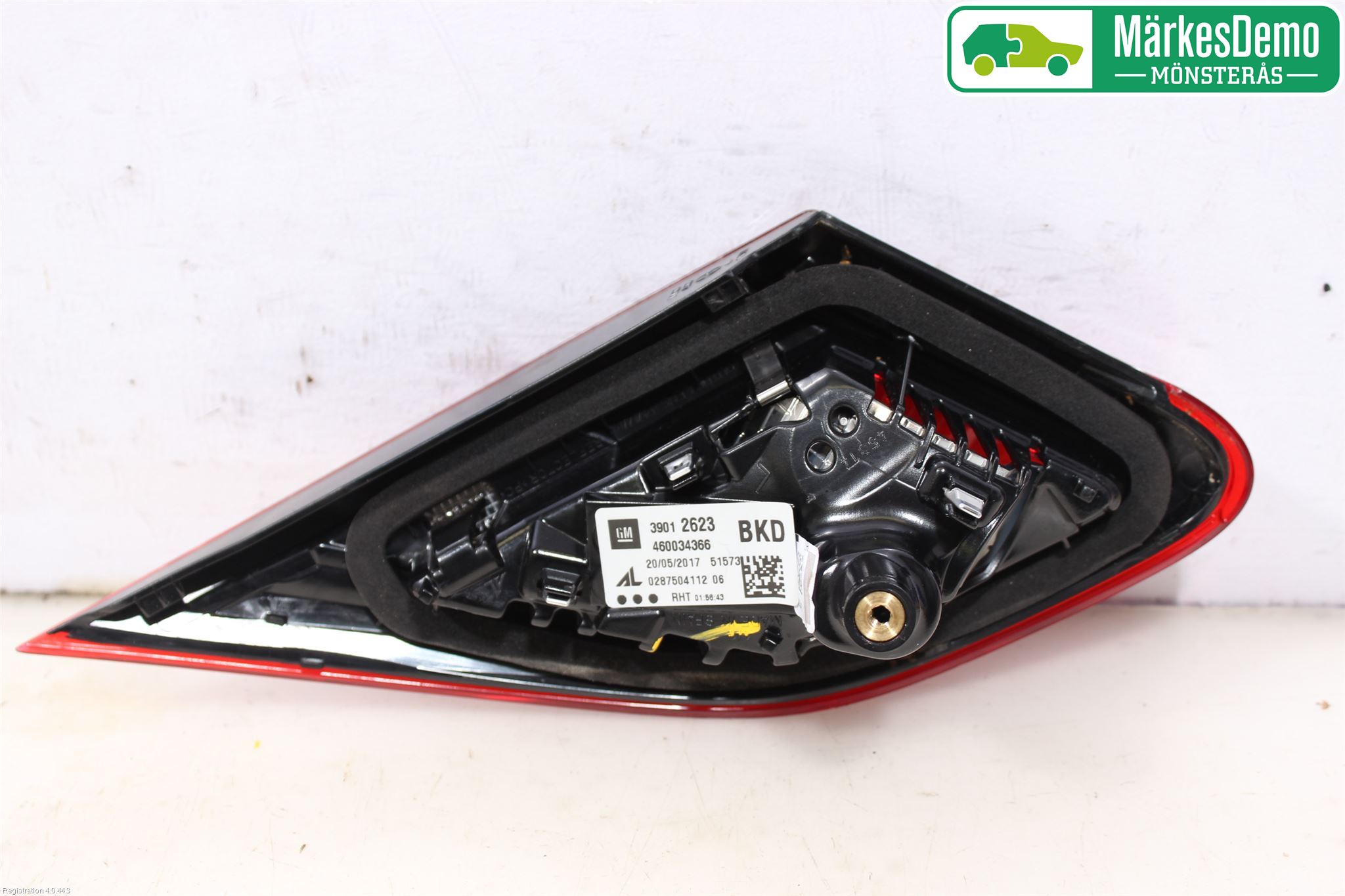 Opel CORSA E 15-19 Bakljus Lucka Vä